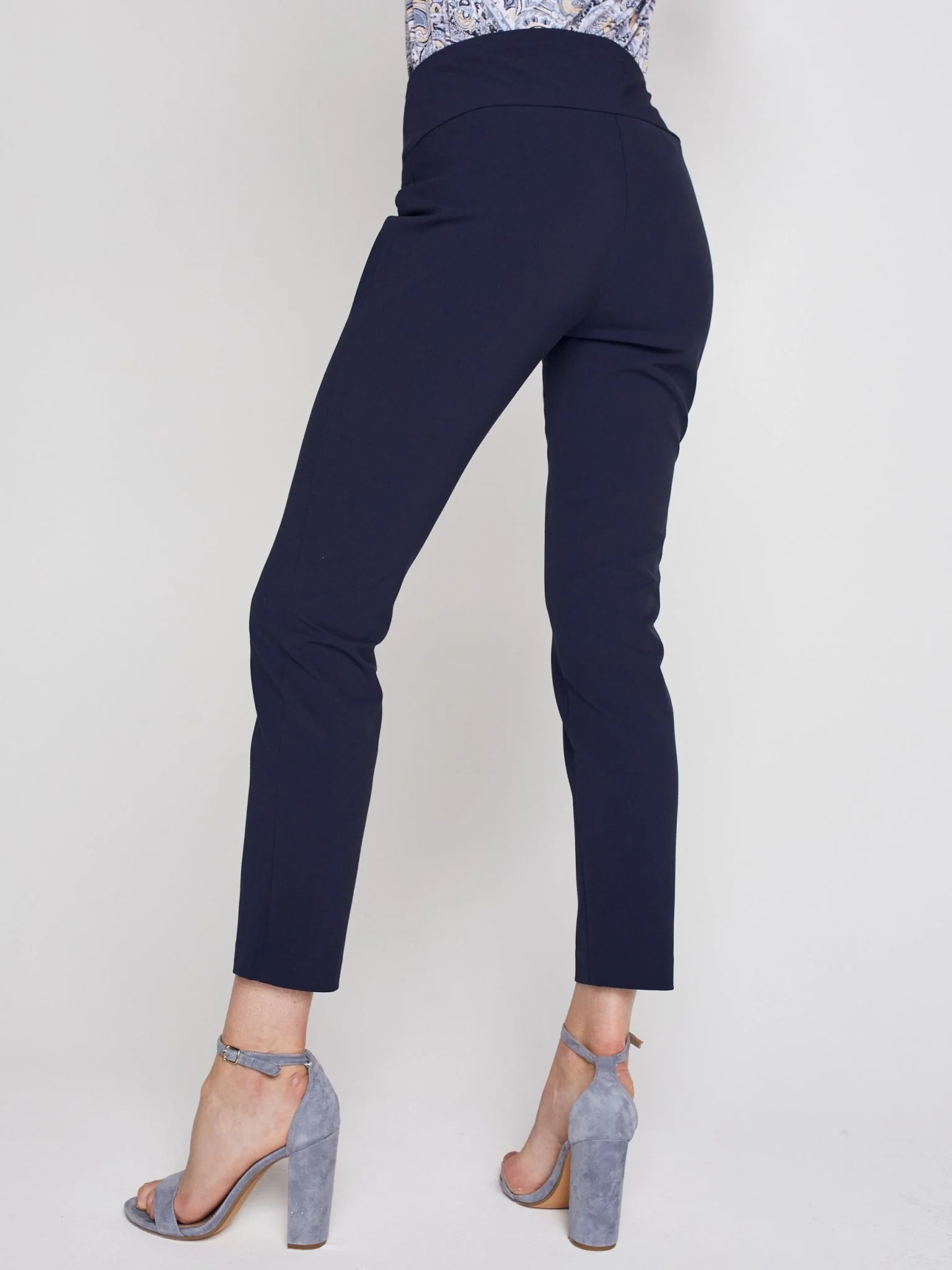 Roz & Ali™ Secret Agent Pants Tummy Control  Slim Leg Pants - Image 25