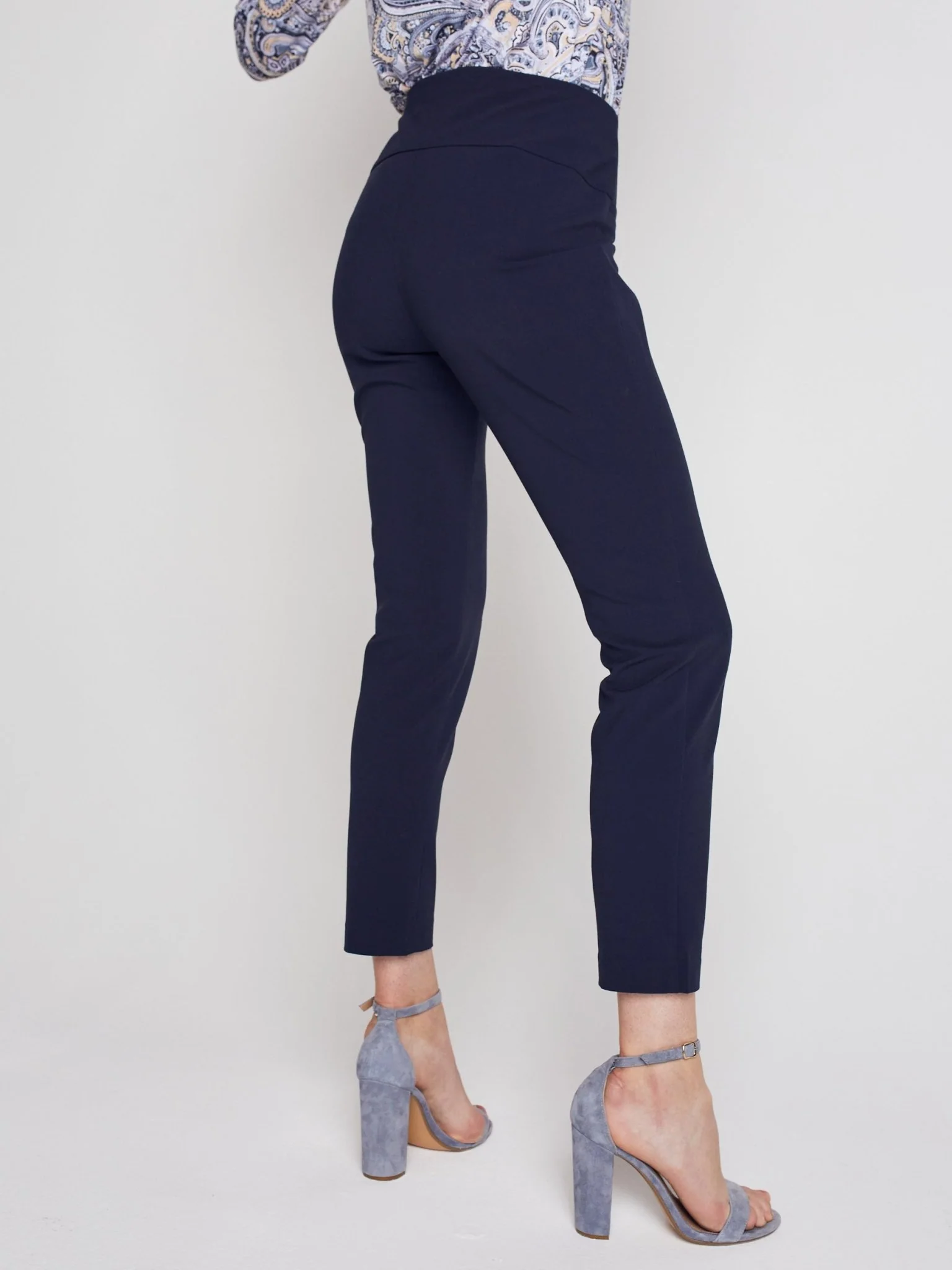 Roz & Ali™ Secret Agent Pants Tummy Control  Slim Leg Pants - Petite - Image 19