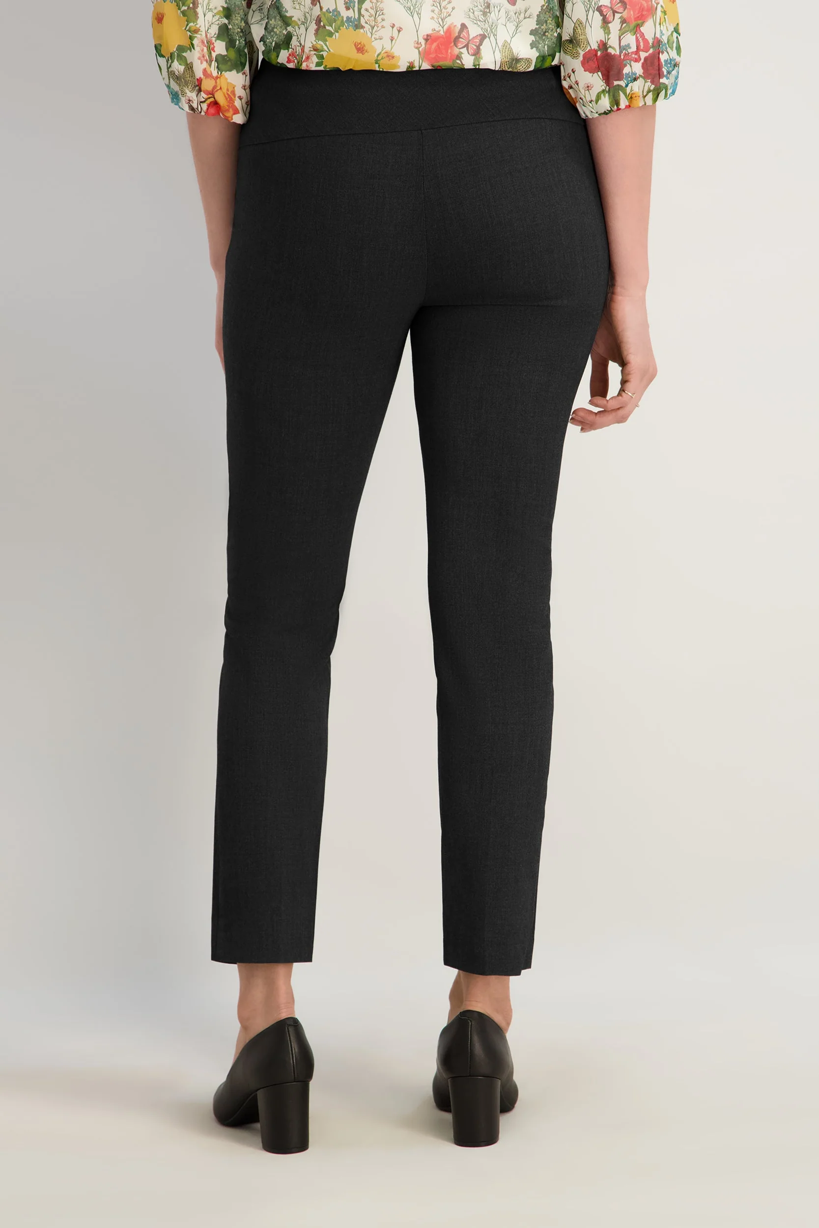Roz & Ali™ Secret Agent Pants Tummy Control  Slim Leg Pants - Petite - Image 4