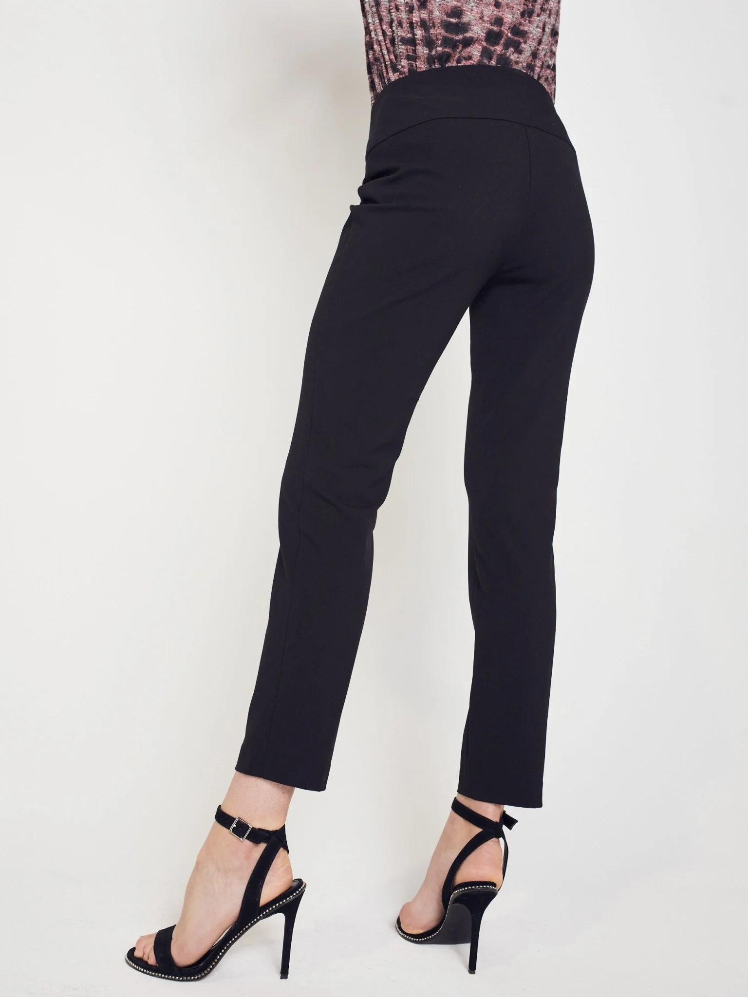 Roz & Ali™ Secret Agent Pants Tummy Control  Slim Leg Pants - Petite - Image 7