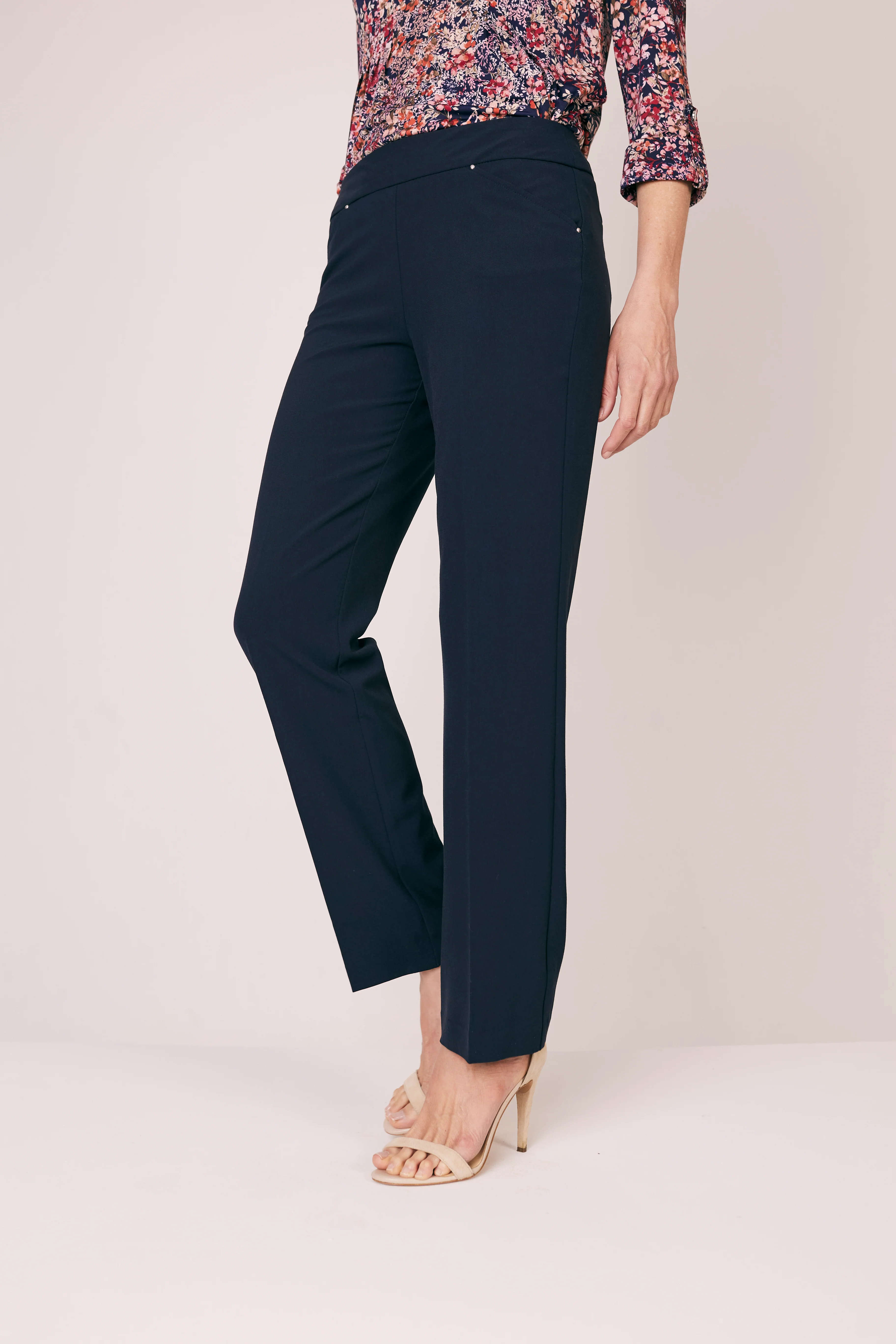 Roz & Ali™ Secret Agent Pull On Tummy Control Pants Straight Leg - Image 12