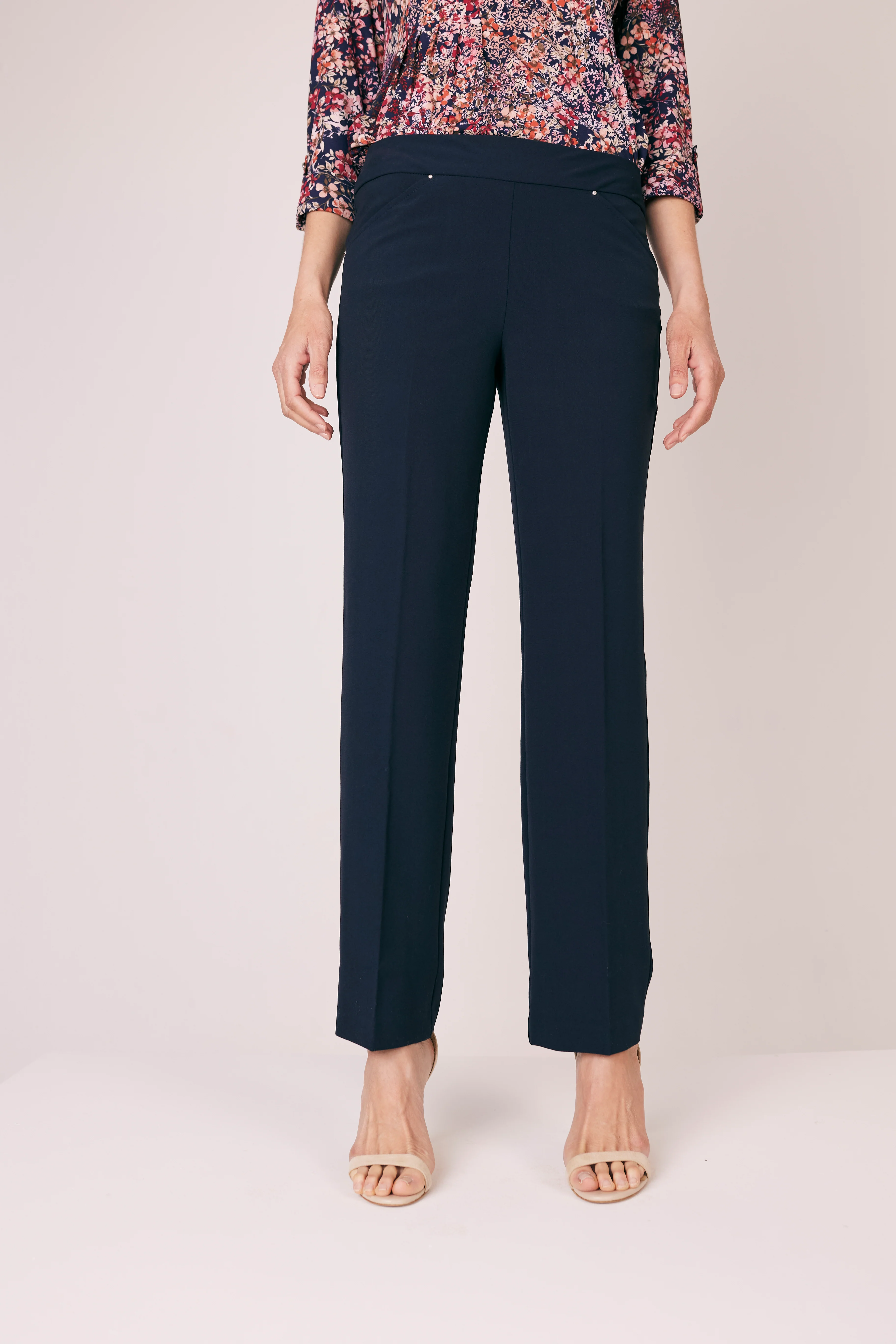 Roz & Ali™ Secret Agent Pull On Tummy Control Pants Straight Leg - Image 6