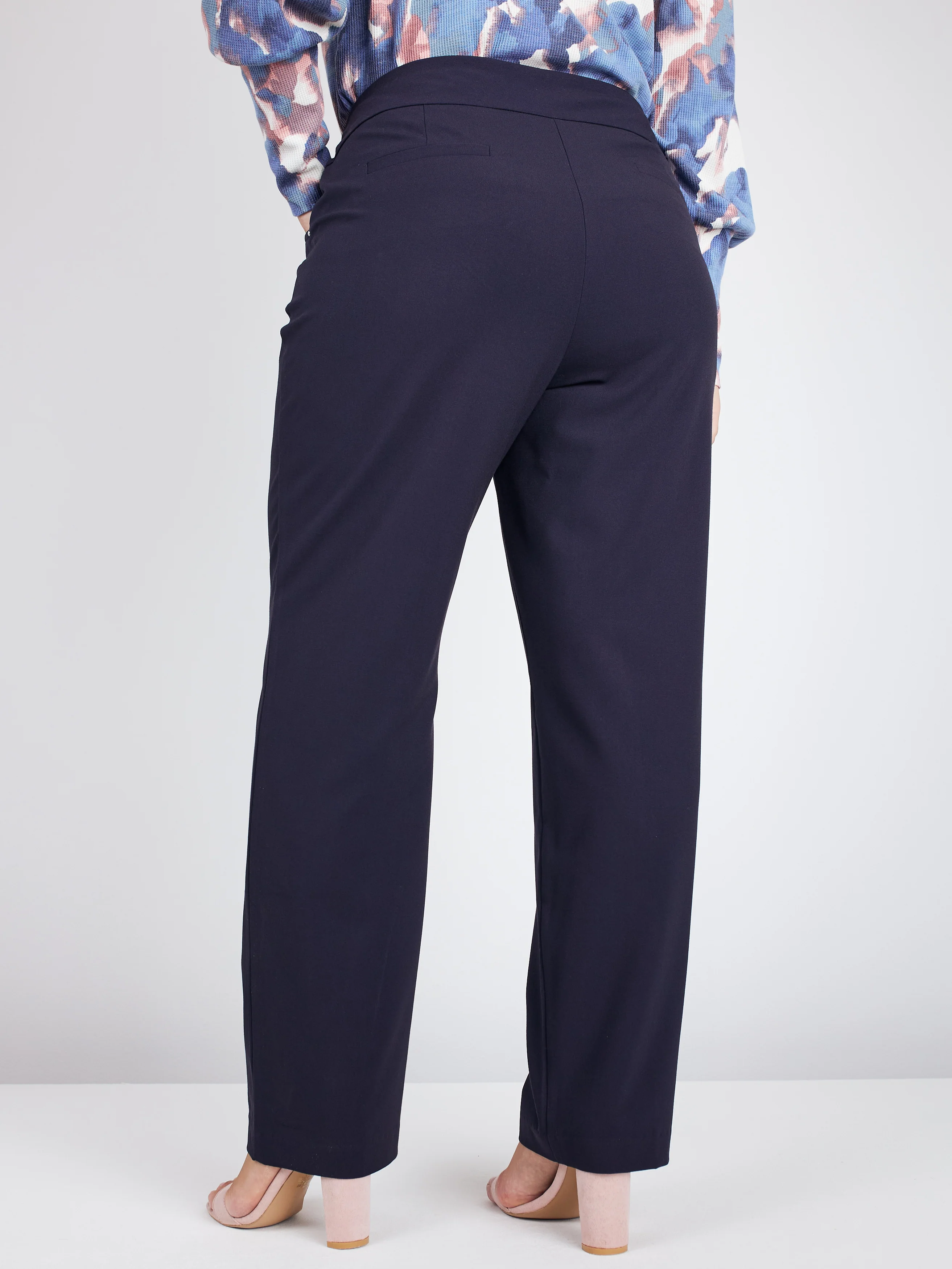 Roz & Ali™ Secret Agent Pull On Tummy Control Pants Straight Leg - Plus - Image 15