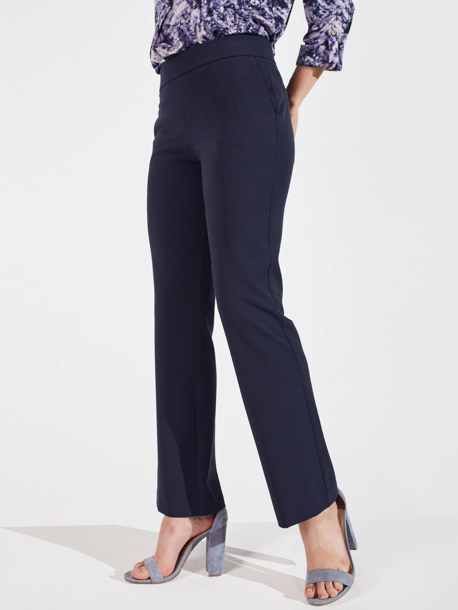 Roz & Ali™ Secret Agent Slight Tummy Control Bootcut Pants - Image 14