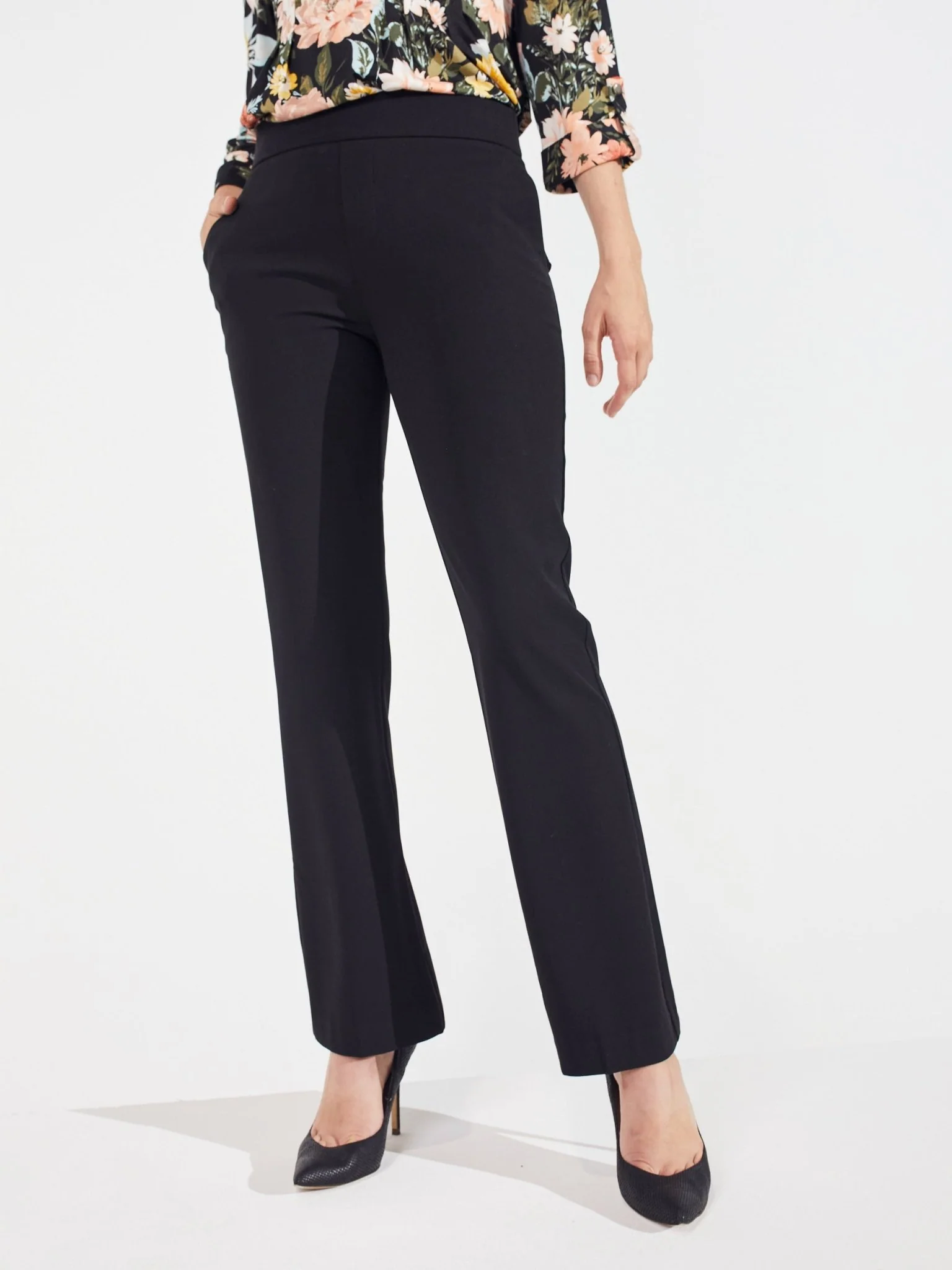 Roz & Ali™ Secret Agent Slight Tummy Control Bootcut Pants - Image 22