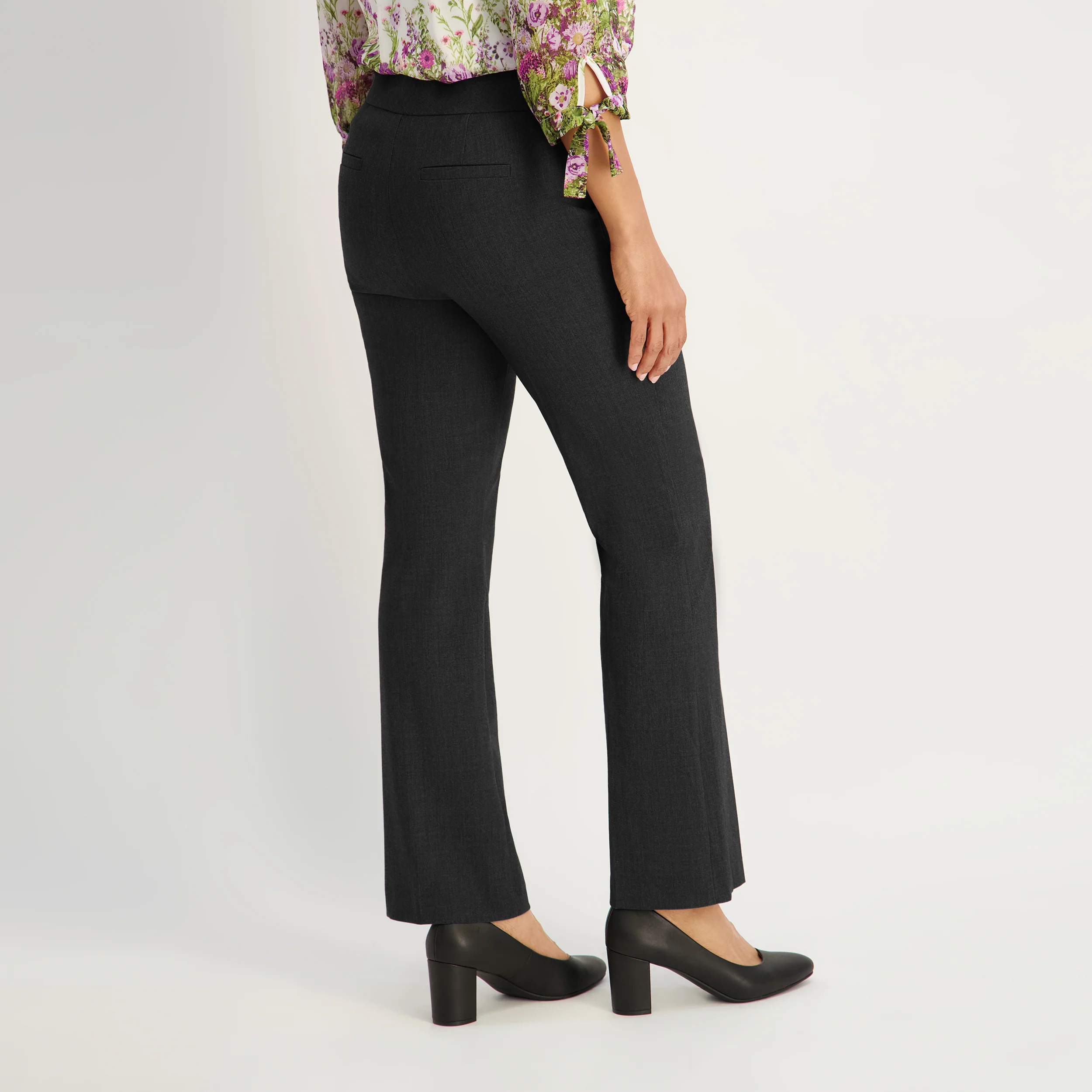 Roz & Ali™ Secret Agent Slight Tummy Control Bootcut Pants - Image 3