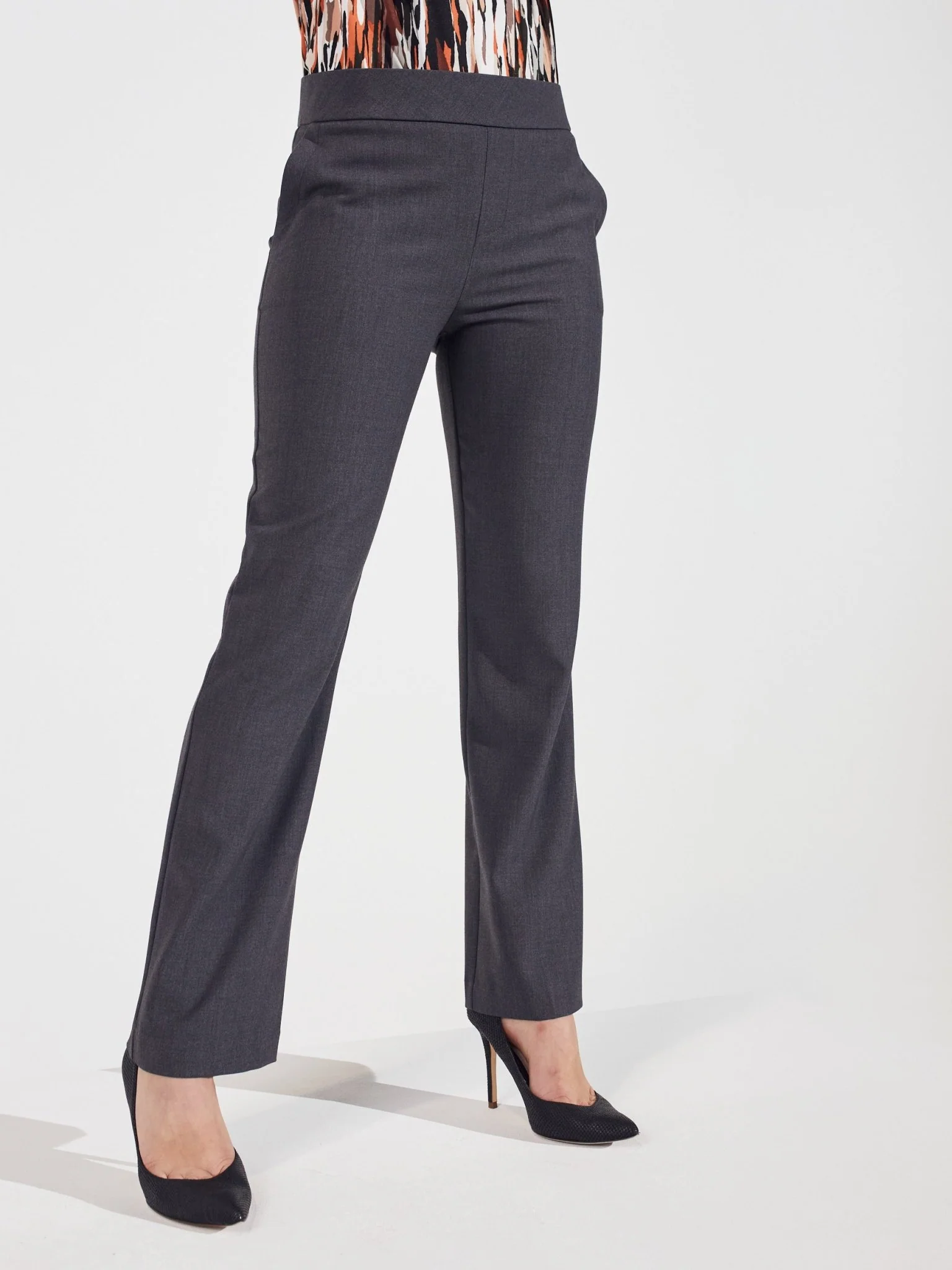 Roz & Ali™ Secret Agent Slight Bootcut Pants - Petite - Image 13