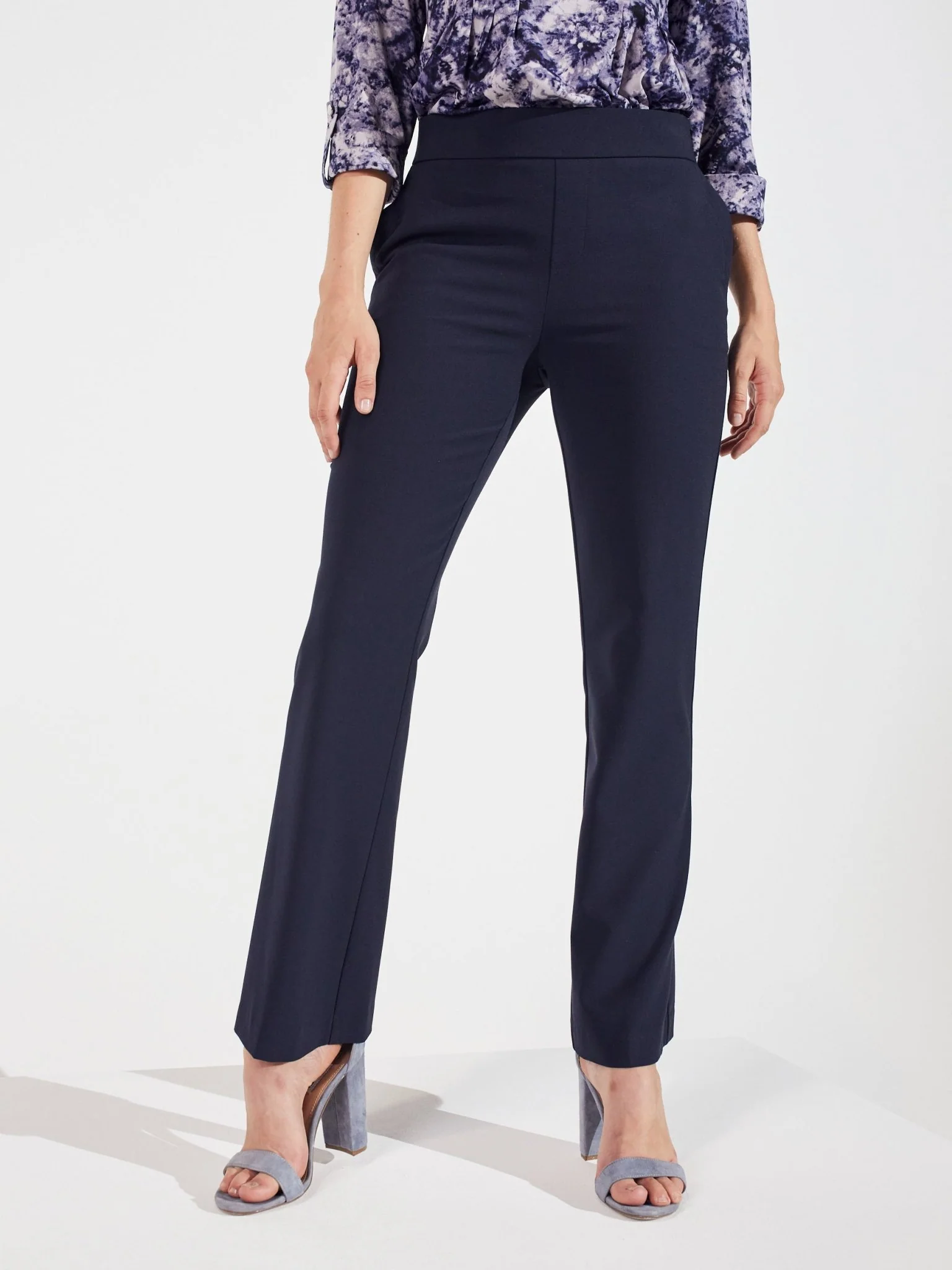 Roz & Ali™ Secret Agent Slight Bootcut Pants - Petite - Image 8
