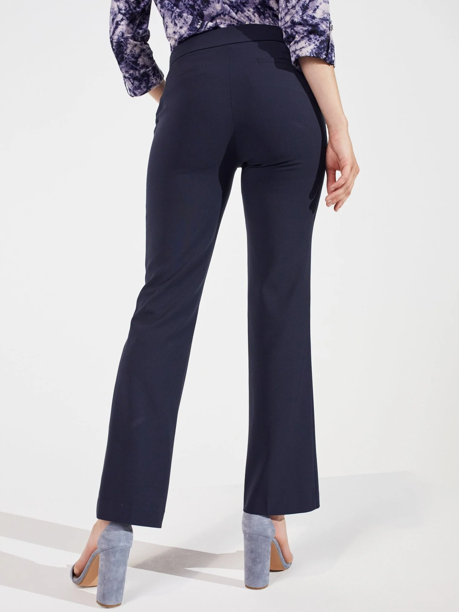 Roz & Ali™ Secret Agent Slight Bootcut Pants - Petite - Image 9