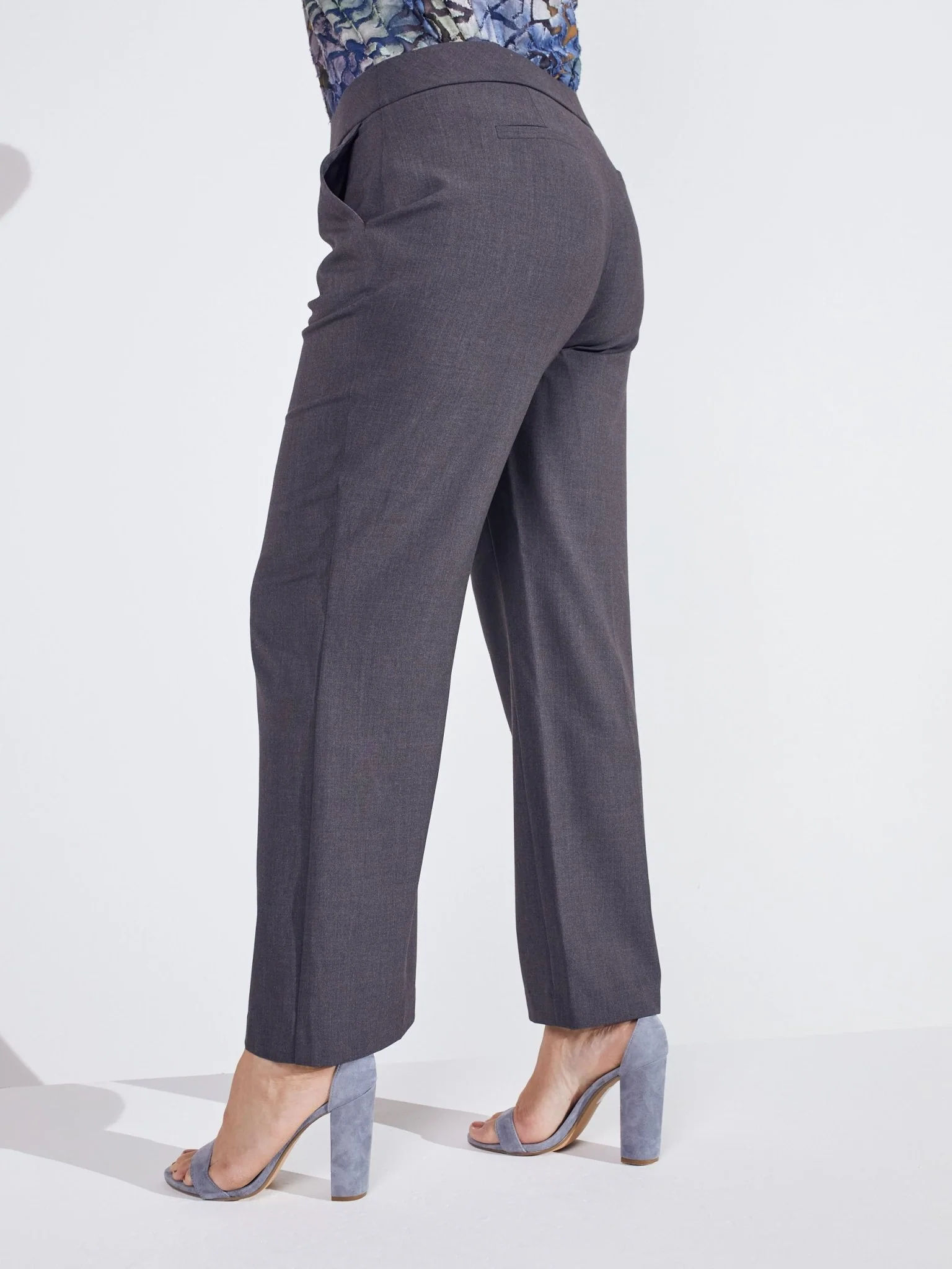 Roz & Ali™ Secret Agent Slight Tummy Control Bootcut Pants - Plus - Image 8