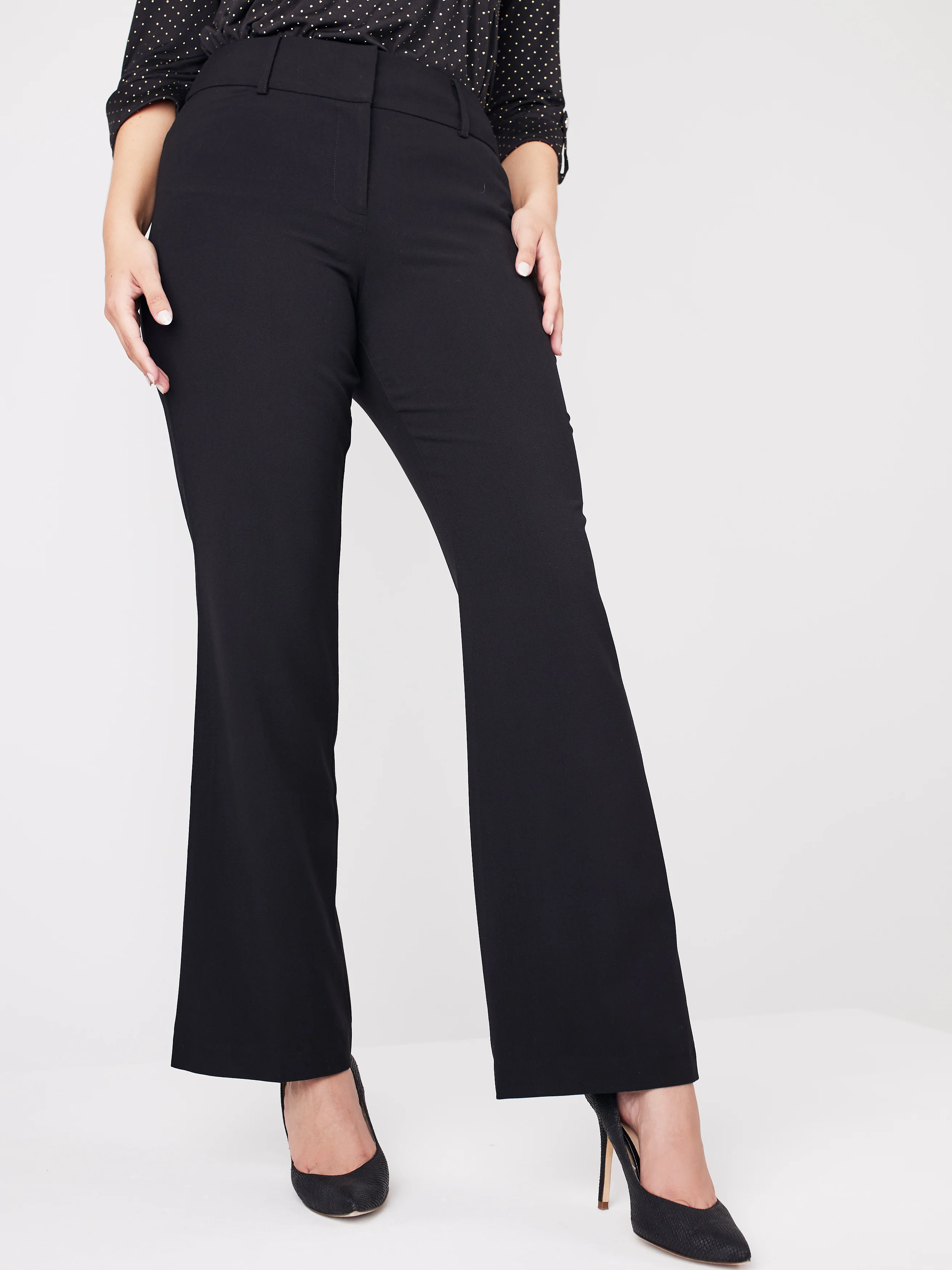 Roz & Ali™ Secret Agent Tummy Control Trouser Leg -  Plus - Short Length - Image 2