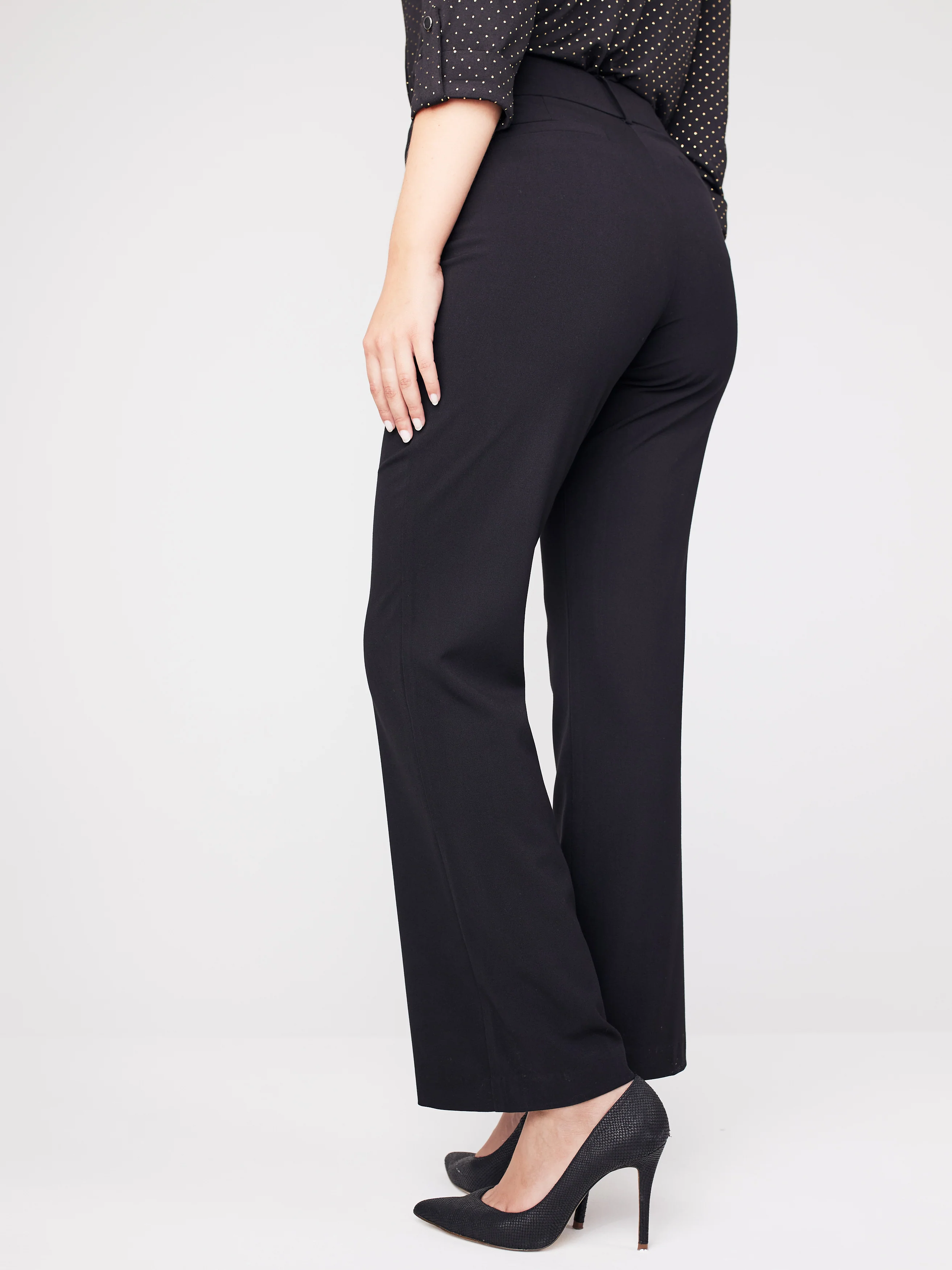 Roz & Ali™ Secret Agent Tummy Control Trouser Leg -  Plus - Short Length - Image 4