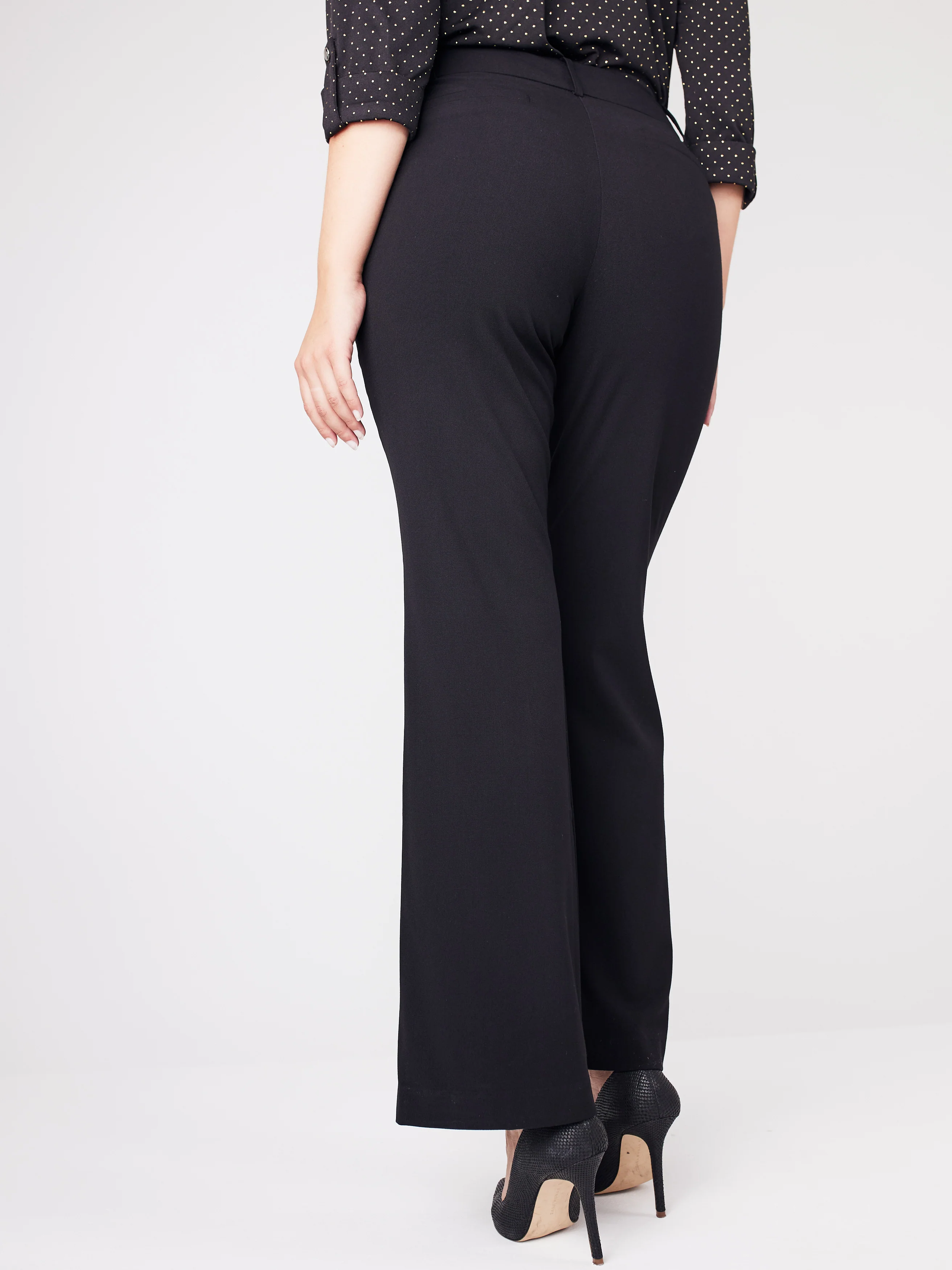 Roz & Ali™ Secret Agent Tummy Control Trouser Leg -  Plus - Short Length - Image 3