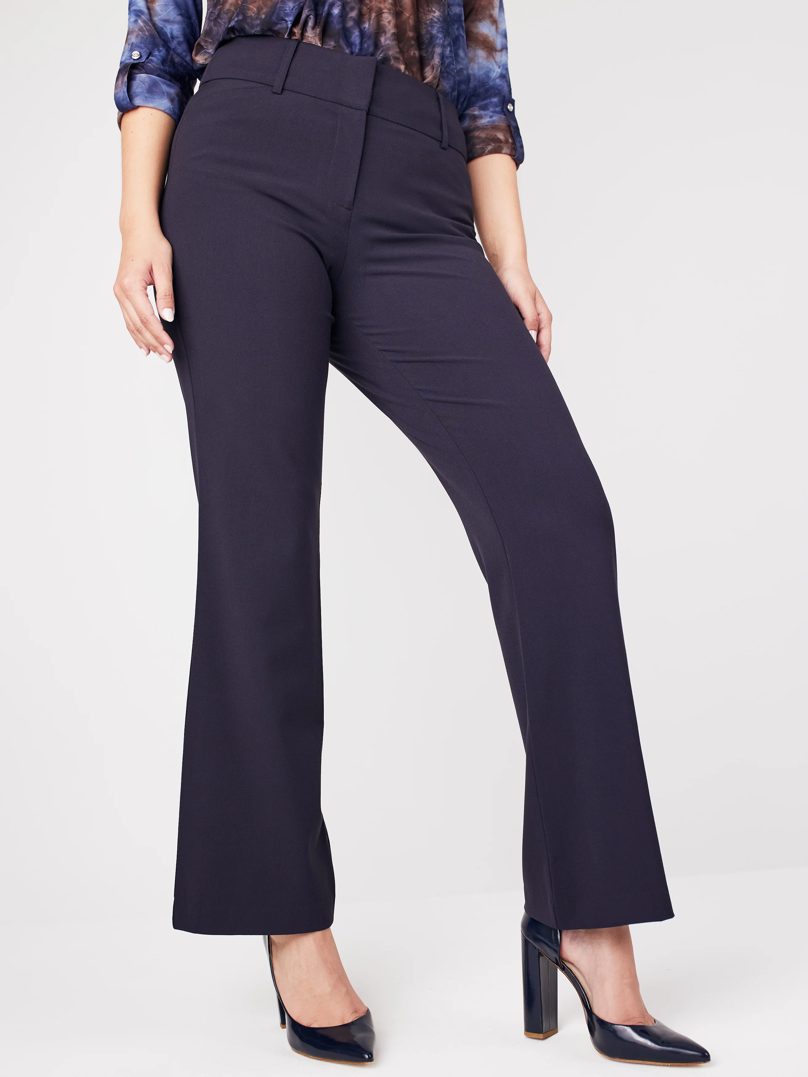Roz & Ali™ Secret Agent Tummy Control Trouser Leg -  Plus - Short Length - Image 5