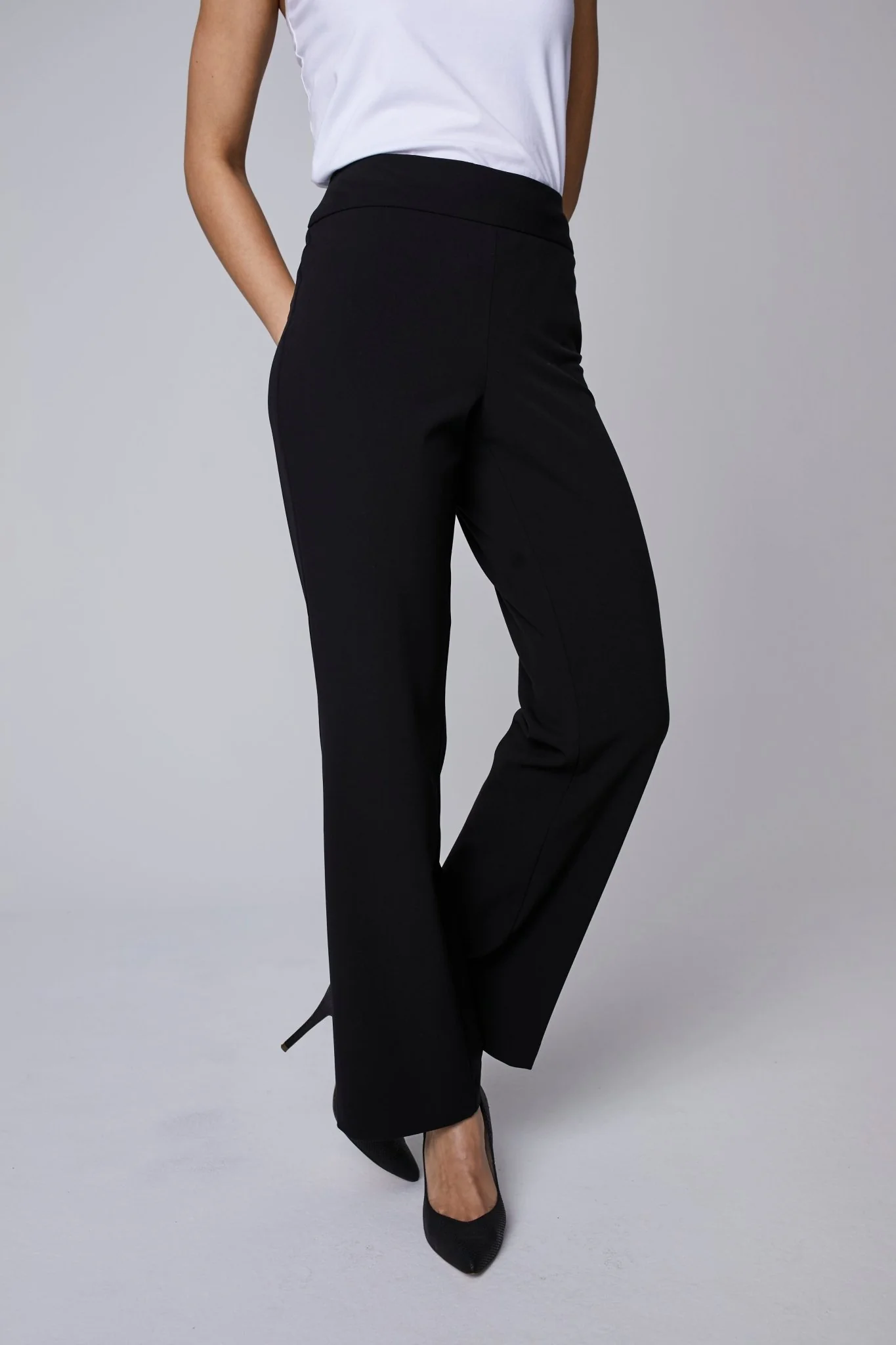 Roz & Ali™ Secret Agent Tummy Control Classic Pants - Petite - Image 6