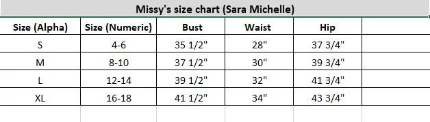 Sara Michelle 3/4 Bell Sleeve  2 Fer Dress And Necklace - Image 9