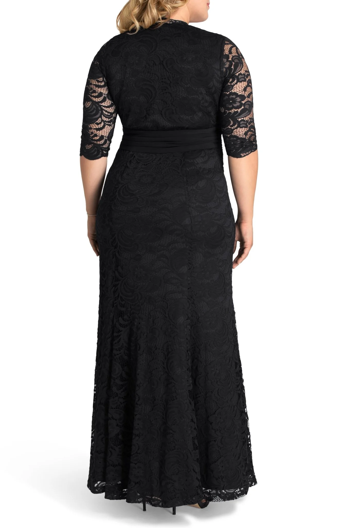 Screen Siren Lace Evening Gown - Plus - Image 6