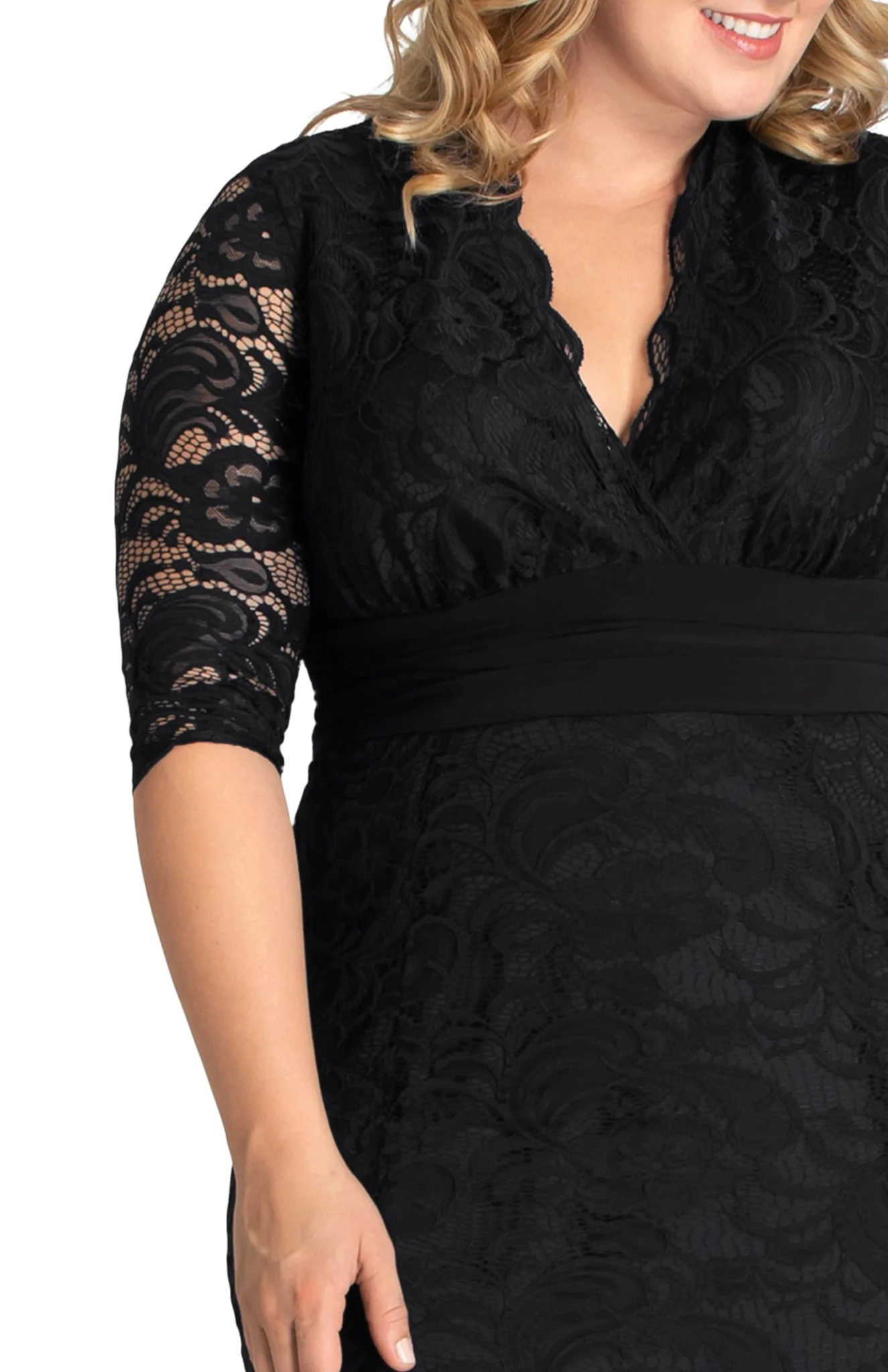 Screen Siren Lace Evening Gown - Plus - Image 7