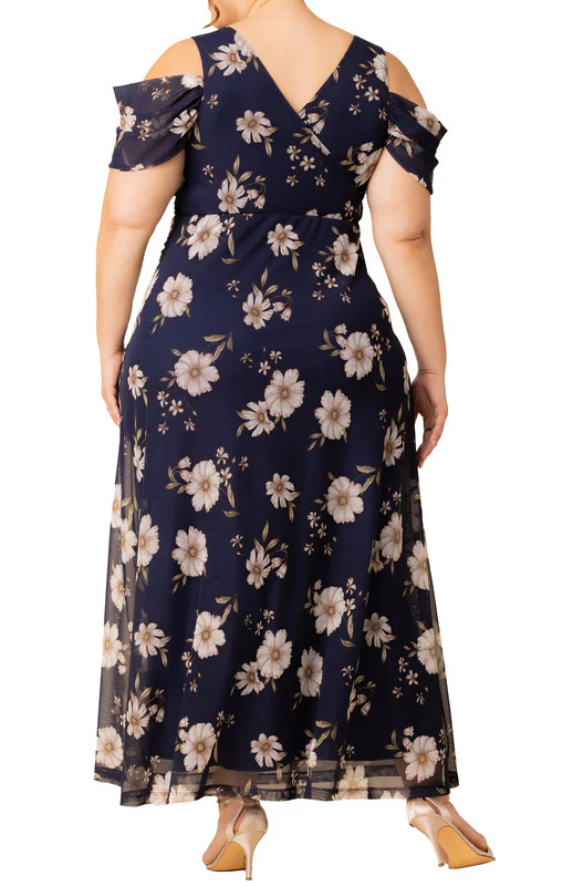 Seraphina Mesh Evening Gown - Plus - Image 5