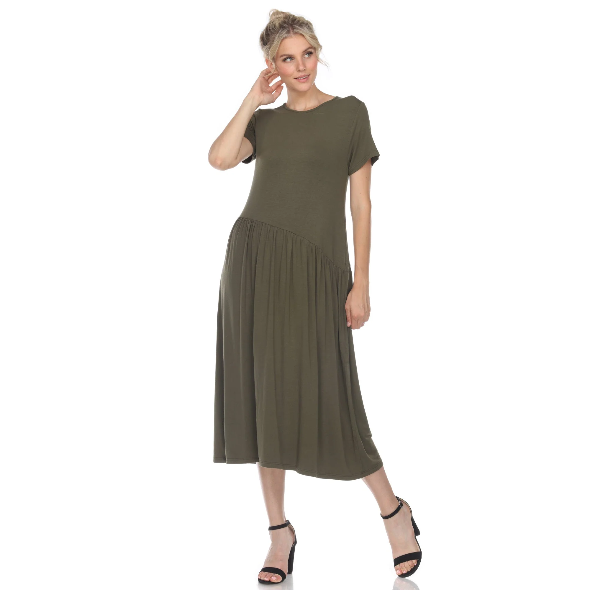 Short Sleeve Maxi Dress - Image 11