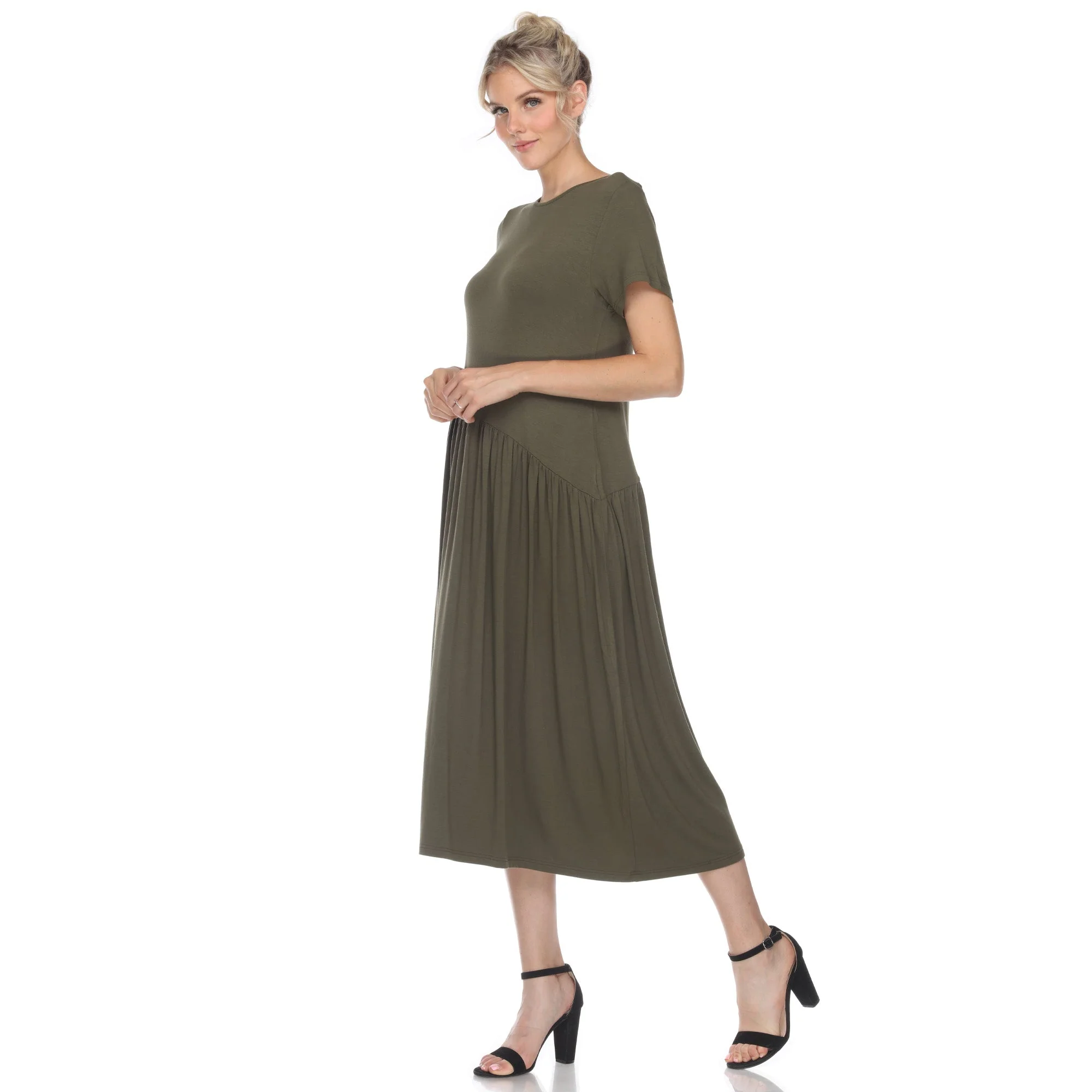Short Sleeve Maxi Dress - Image 13
