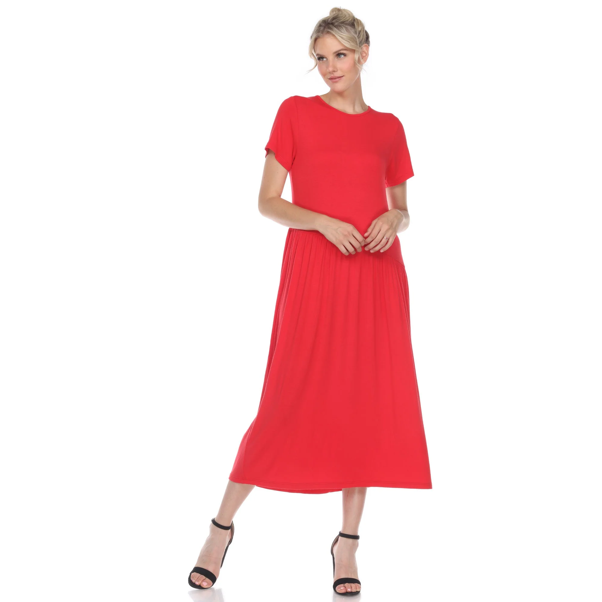 Short Sleeve Maxi Dress - Image 16