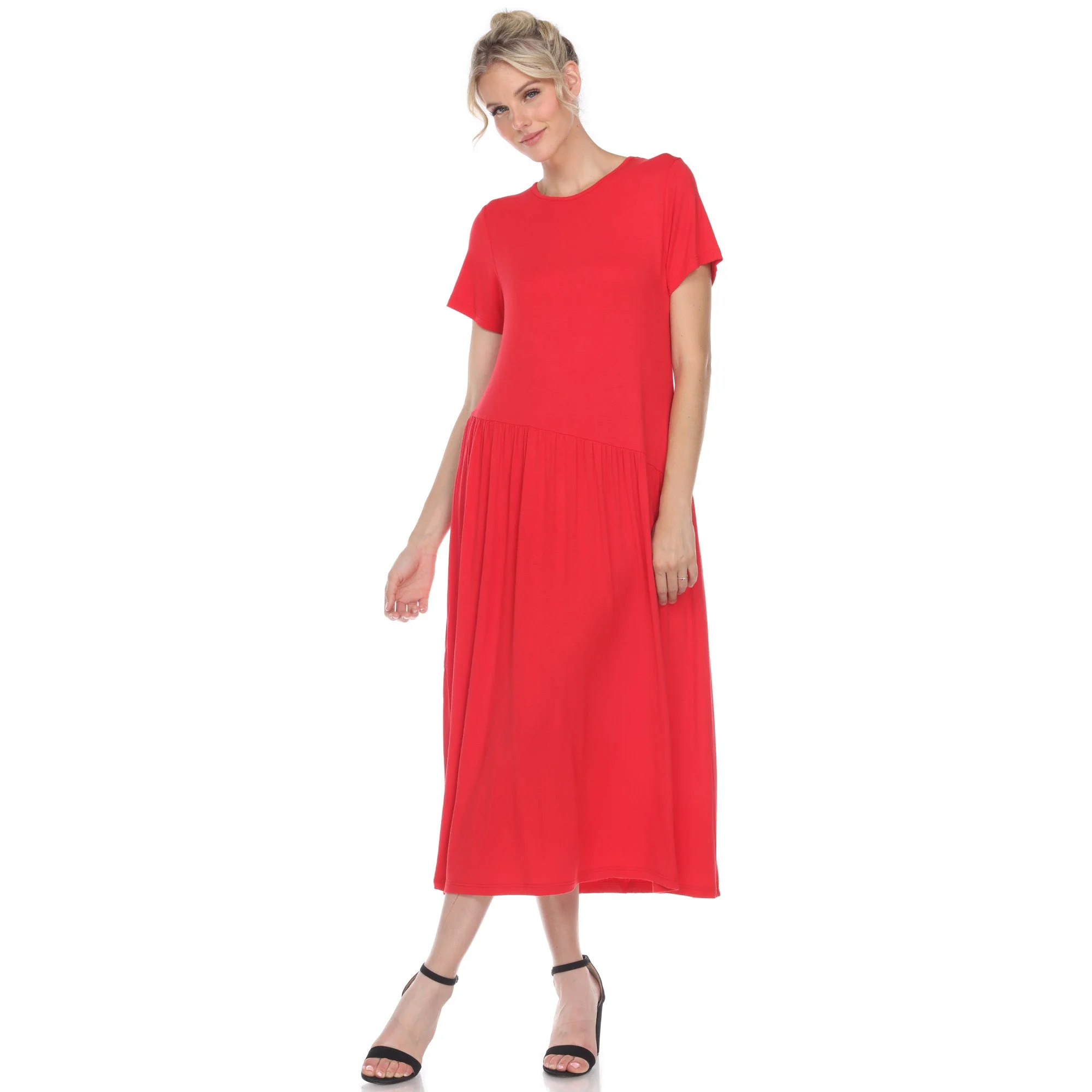 Short Sleeve Maxi Dress - Image 17