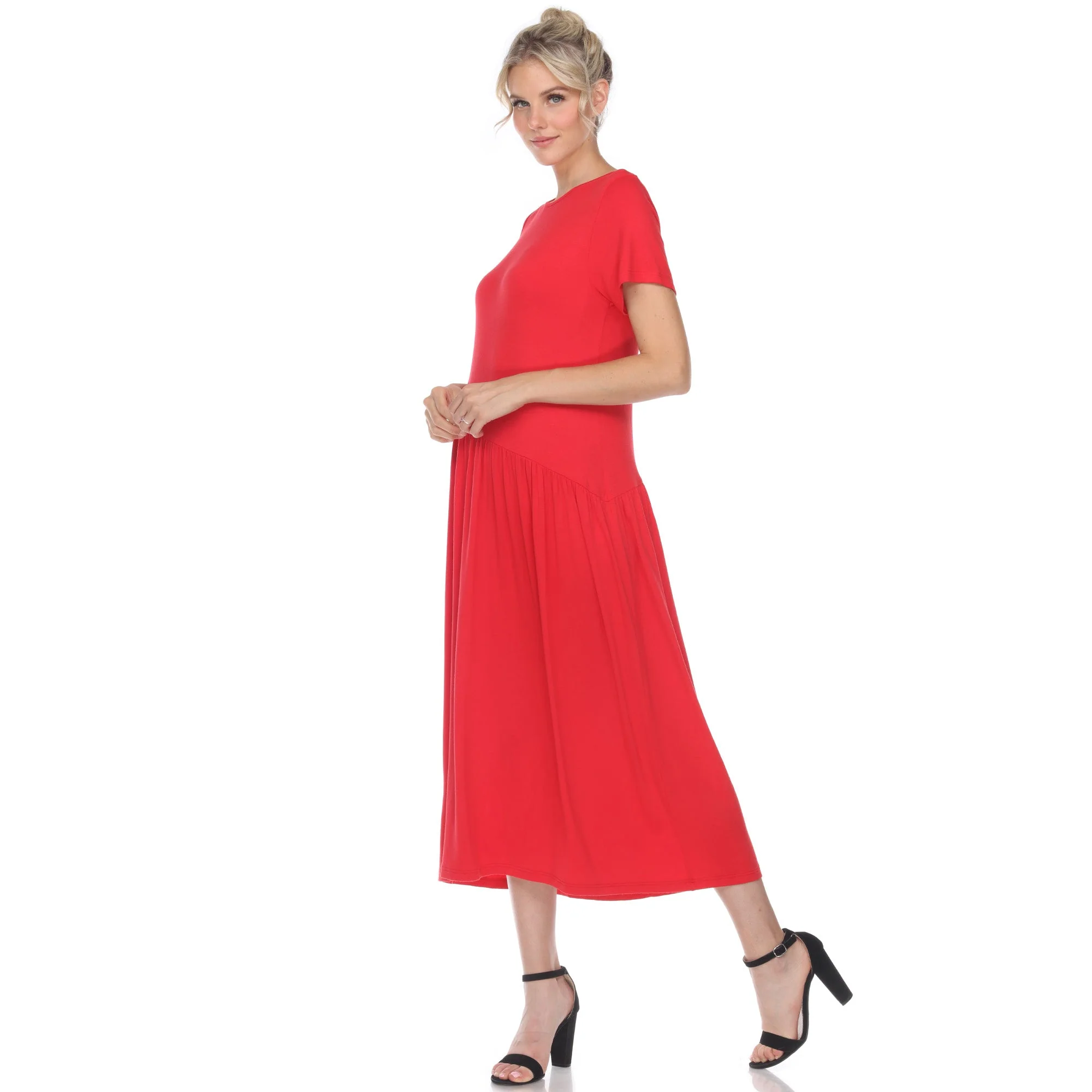 Short Sleeve Maxi Dress - Image 18