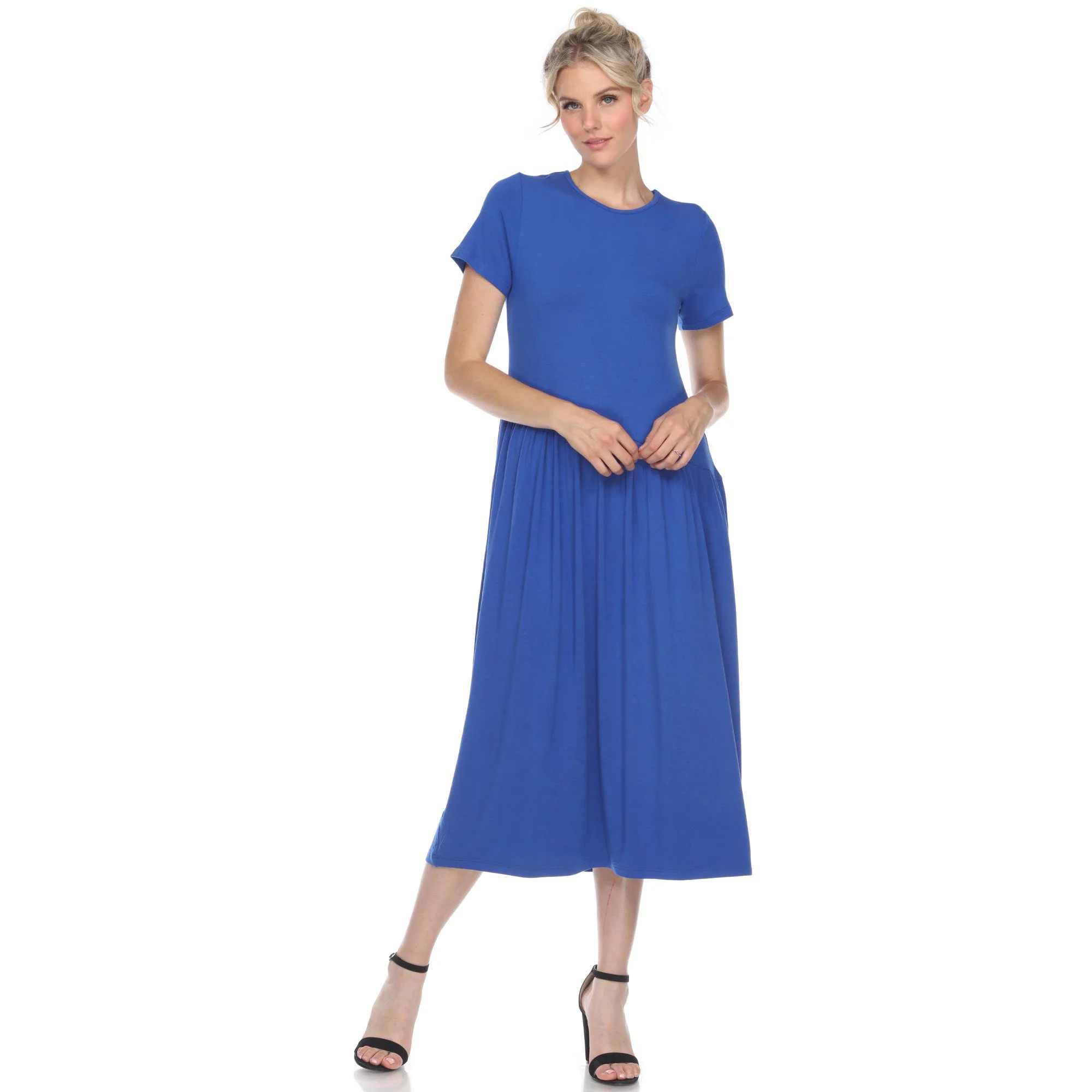 Short Sleeve Maxi Dress - Image 21