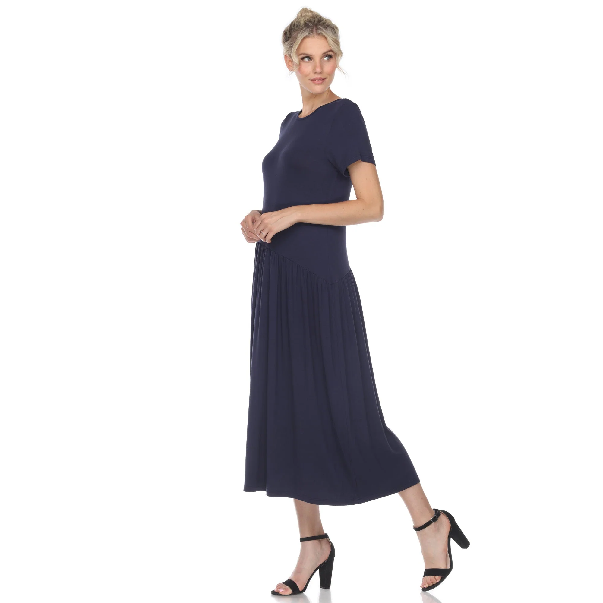 Short Sleeve Maxi Dress - Image 3