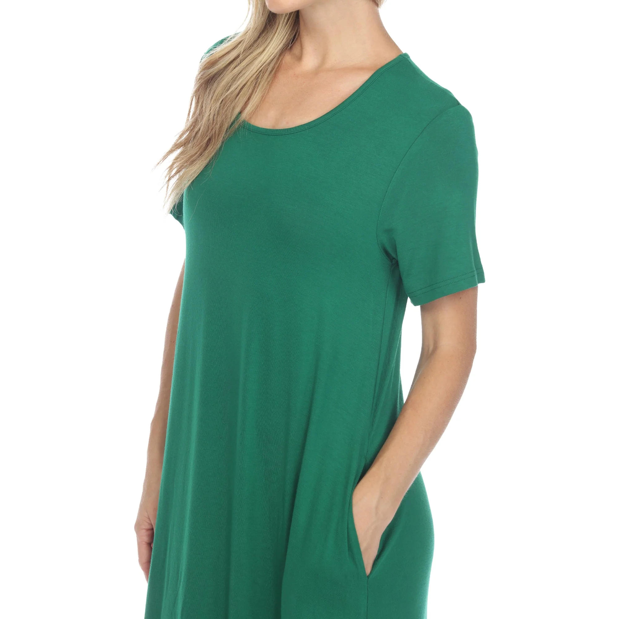Short Sleeve Midi Dress - Image 5