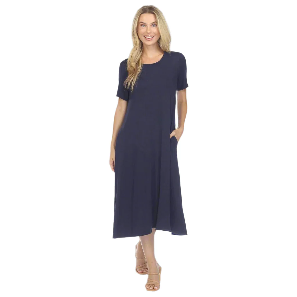 Short Sleeve Midi Dress - Image 6