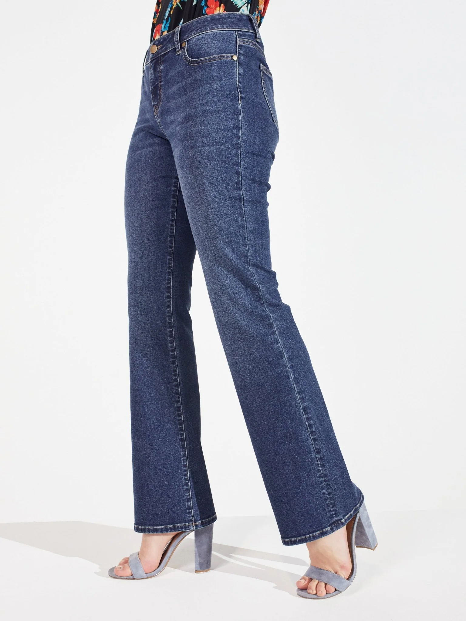 Westport Signature Bootcut 5 Pocket Denim Jean - Image 5