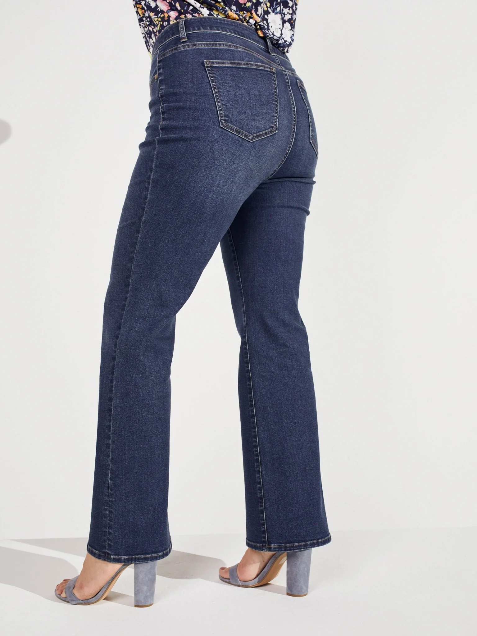 Westport Signature Bootcut 5 Pocket Denim Jean - Plus - Image 3