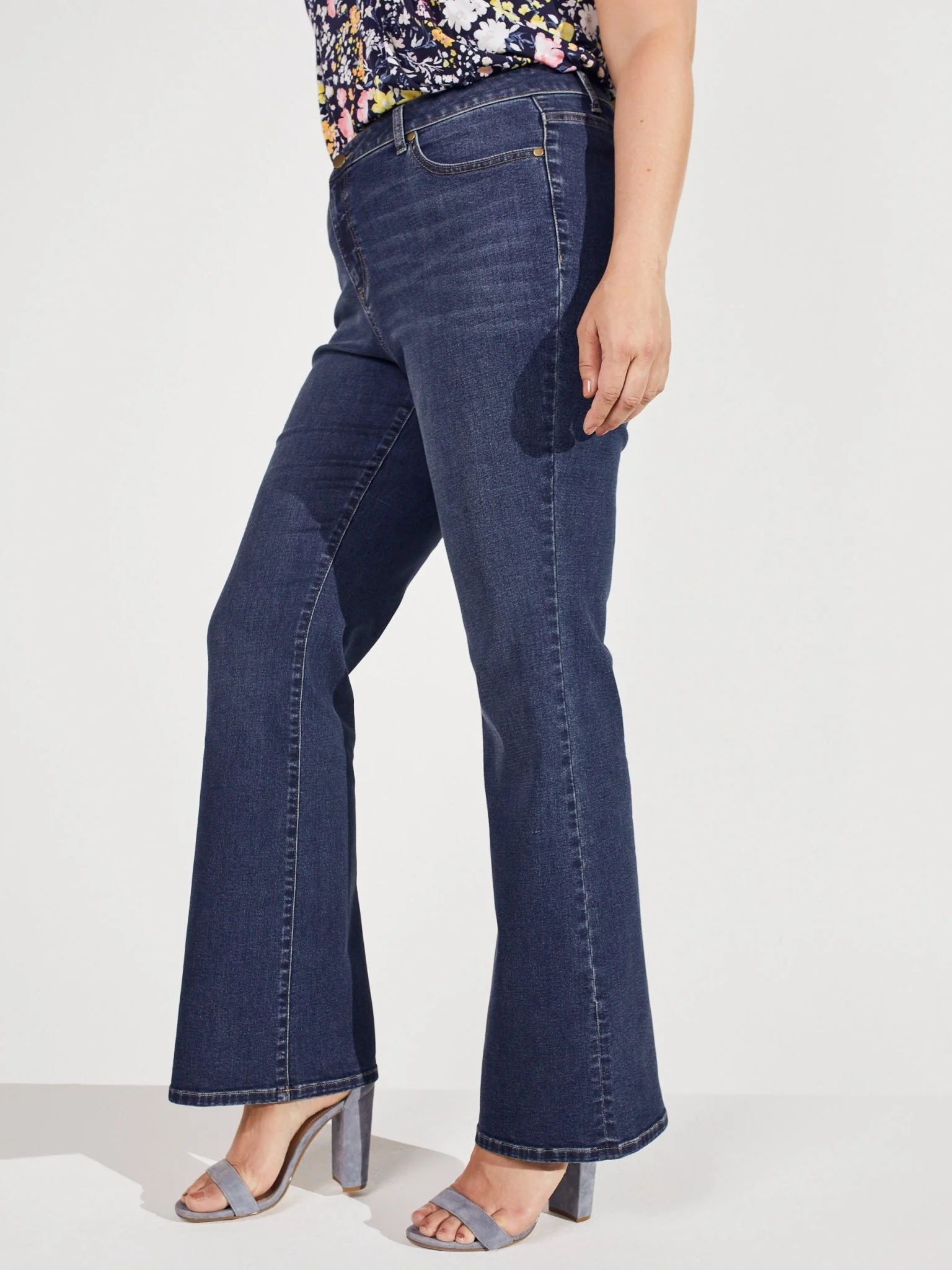Westport Signature Bootcut 5 Pocket Denim Jean - Plus - Image 5