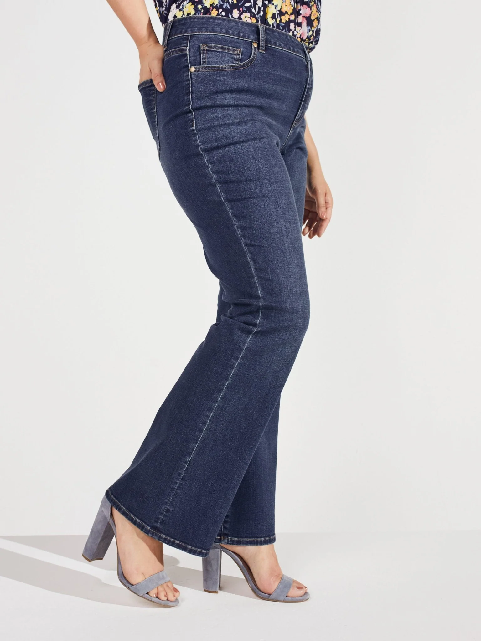 Westport Signature Bootcut 5 Pocket Denim Jean - Plus - Image 6