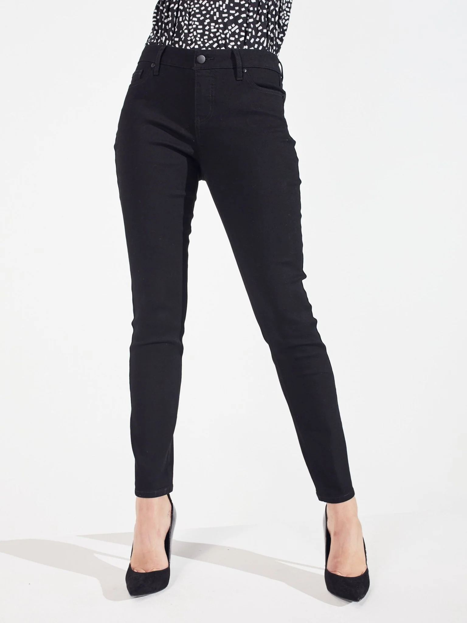 Westport Signature Skinny 5 Pocket Denim Jean - Image 10