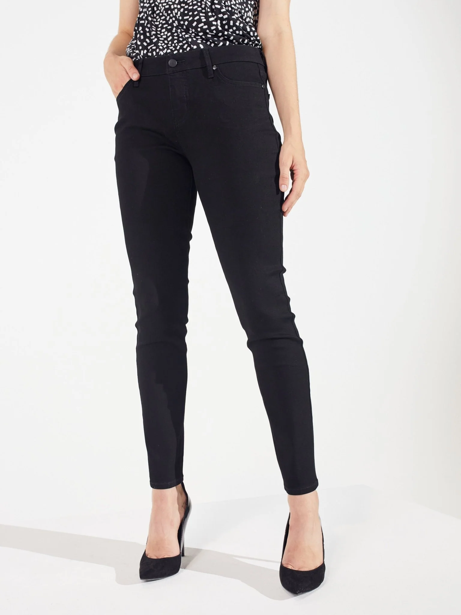 Westport Signature Skinny 5 Pocket Denim Jean - Image 13