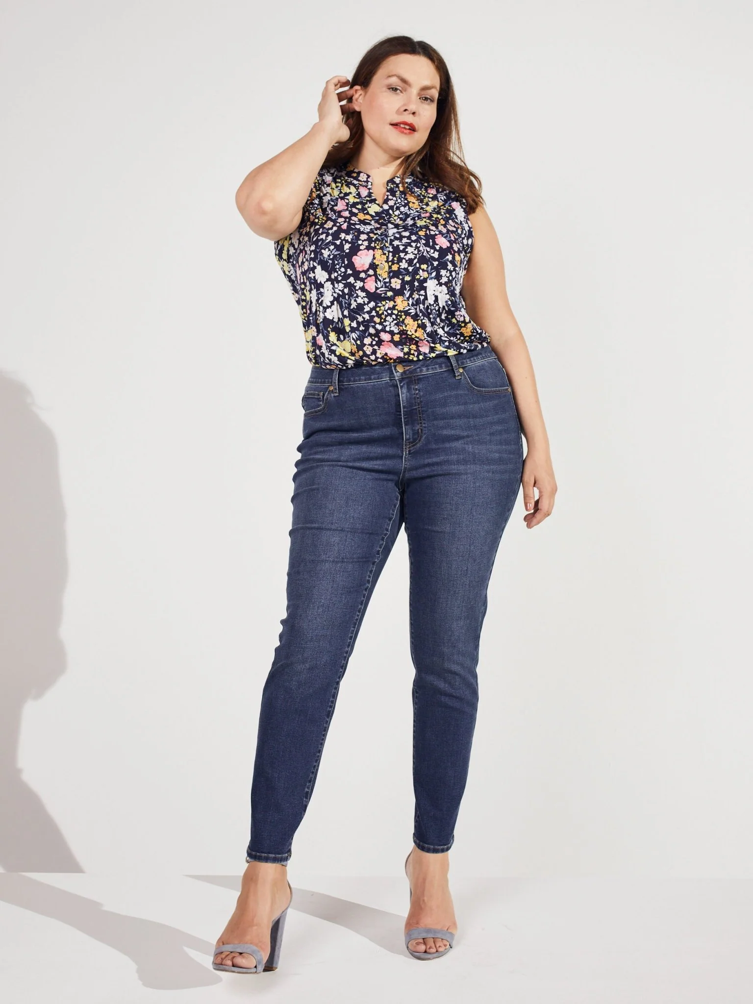 Westport Signature Skinny 5 Pocket Denim Jean - Plus - Image 13
