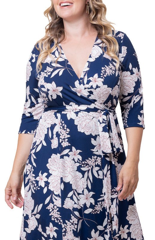 Signature Wrap Dress - Plus - Image 7
