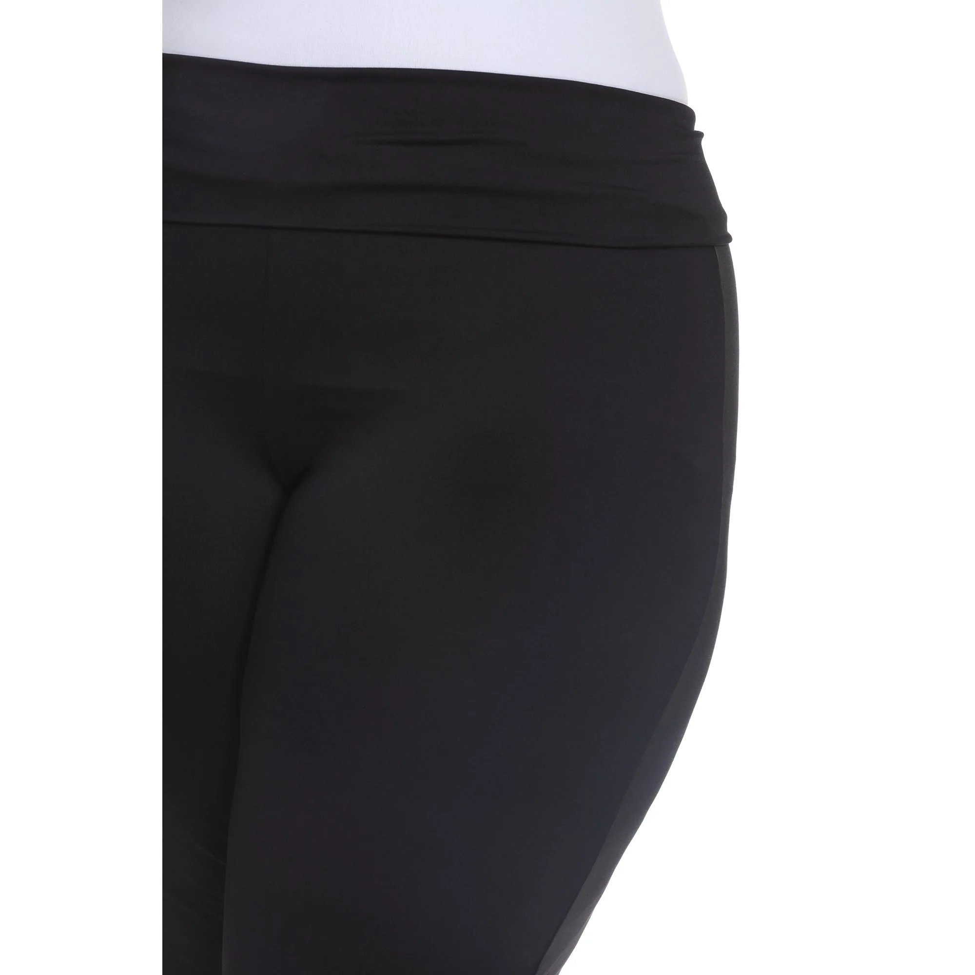 Solid Palazzo Pants - Plus - Image 3