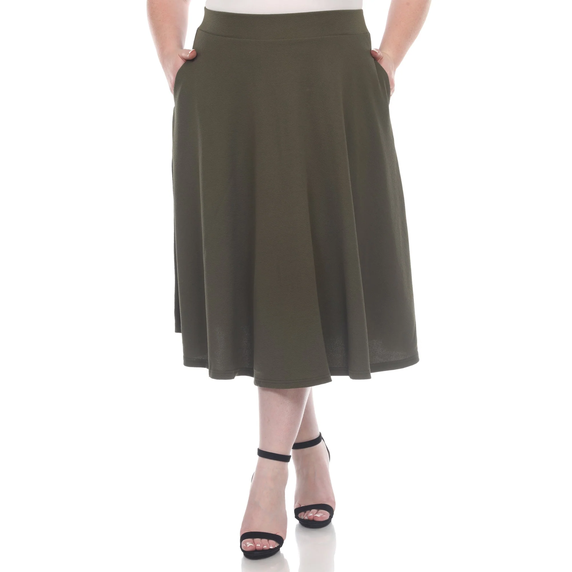 Tasmin Flare Midi Skirts - Plus - Image 10