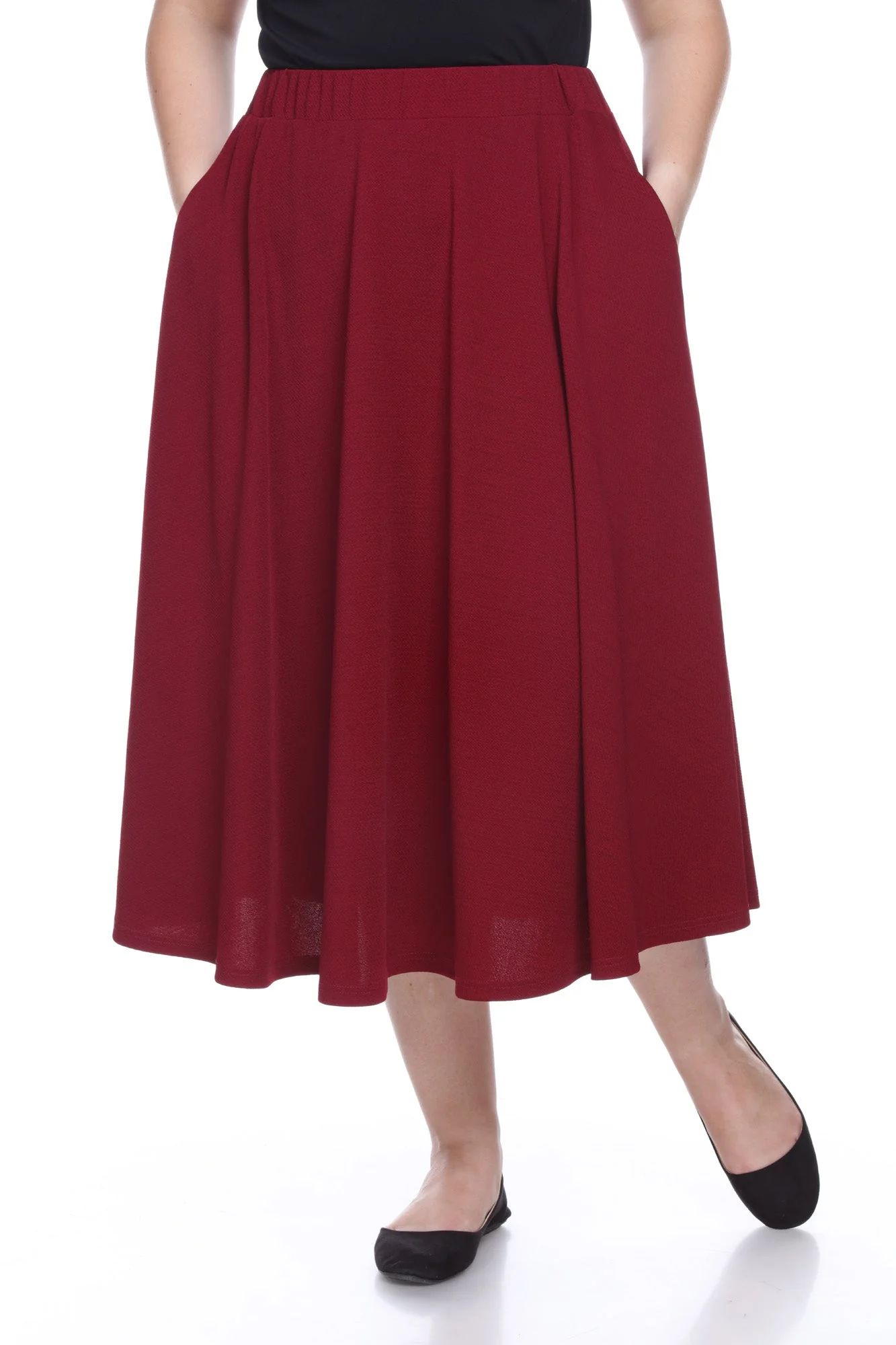 Tasmin Flare Midi Skirts - Plus - Image 14