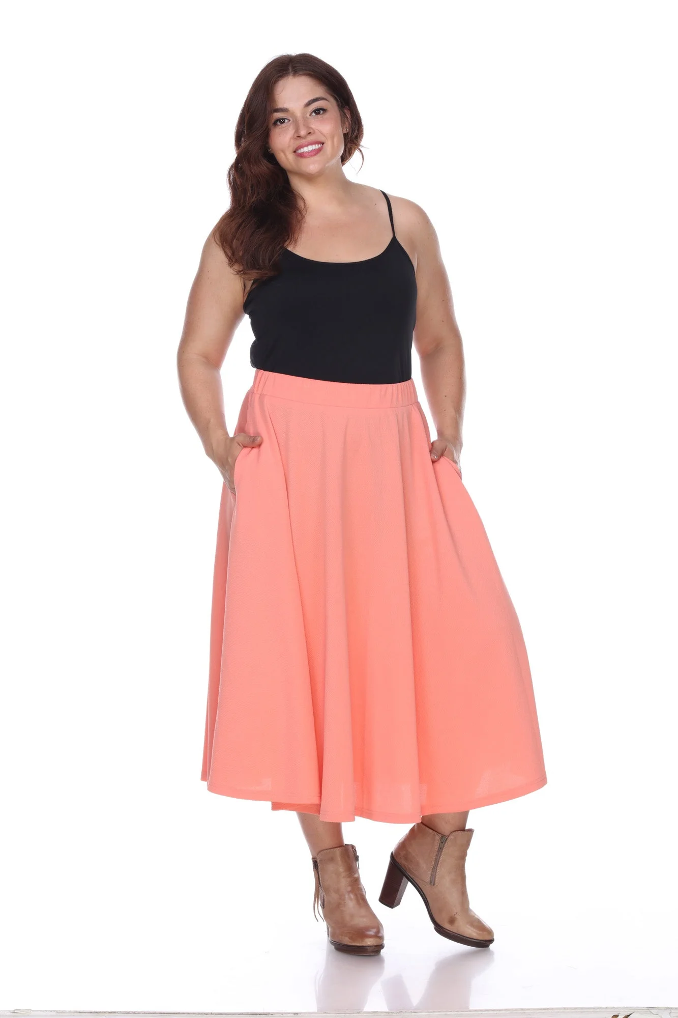 Tasmin Flare Midi Skirts - Plus - Image 20