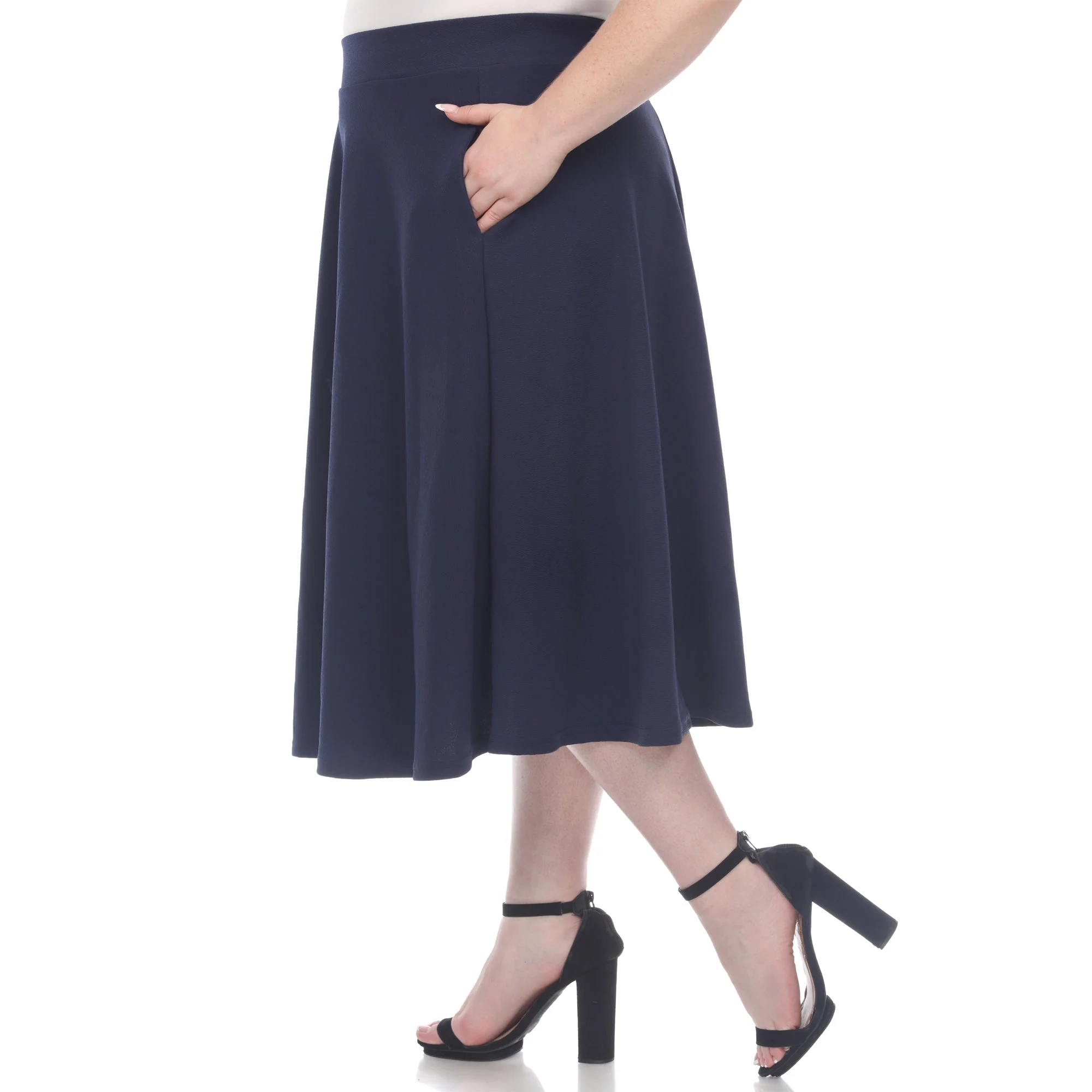 Tasmin Flare Midi Skirts - Plus - Image 31