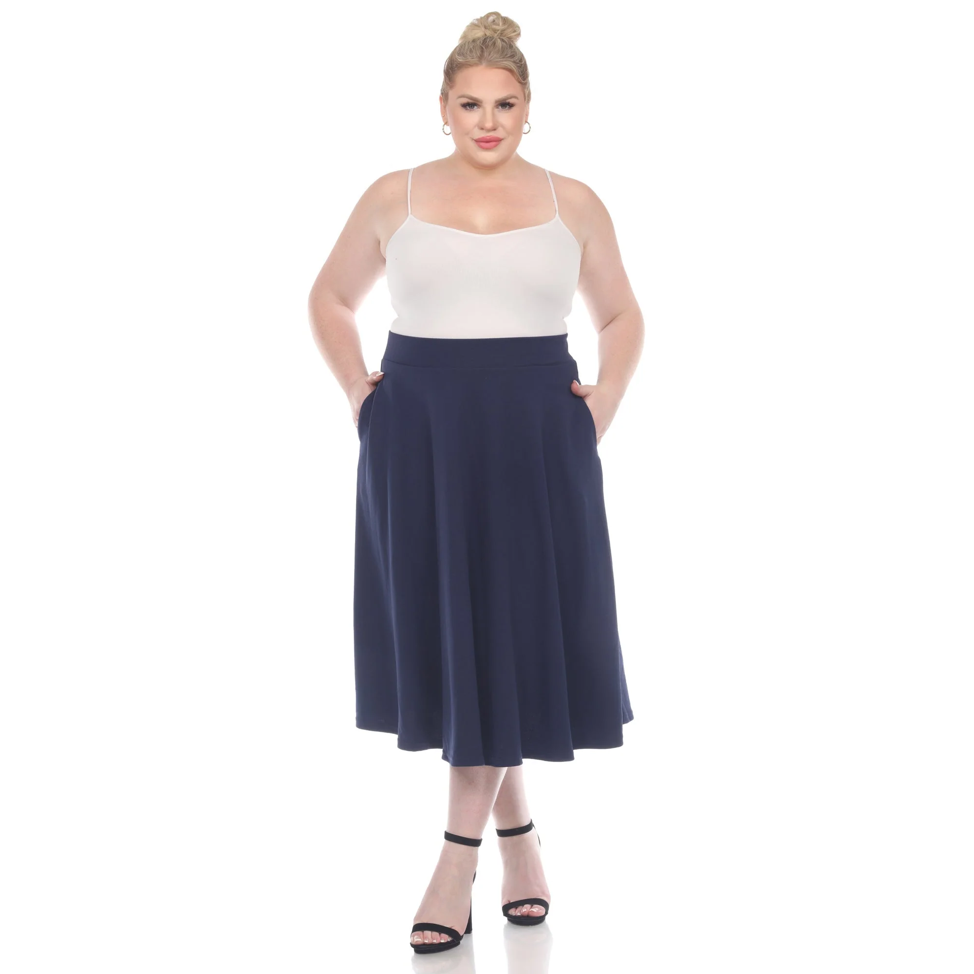 Tasmin Flare Midi Skirts - Plus - Image 34