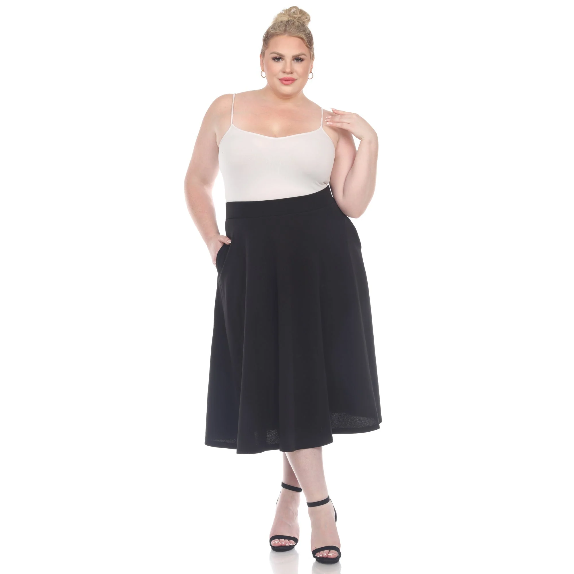 Tasmin Flare Midi Skirts - Plus - Image 39
