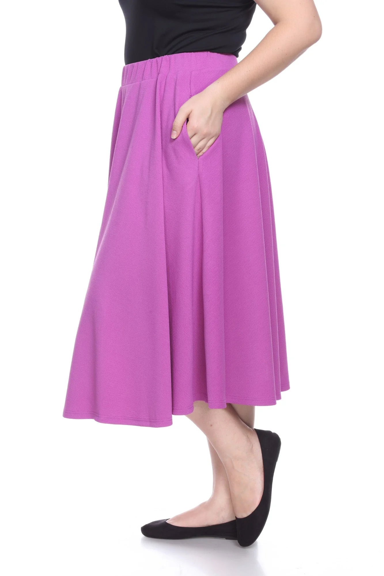 Tasmin Flare Midi Skirts - Plus - Image 46
