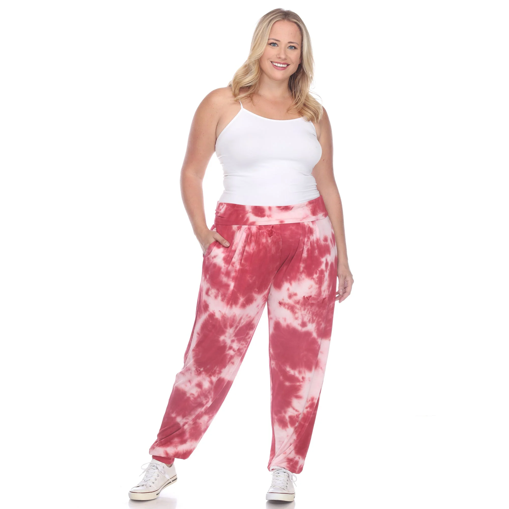 Tie Dye Harem Pants - Plus - Image 17