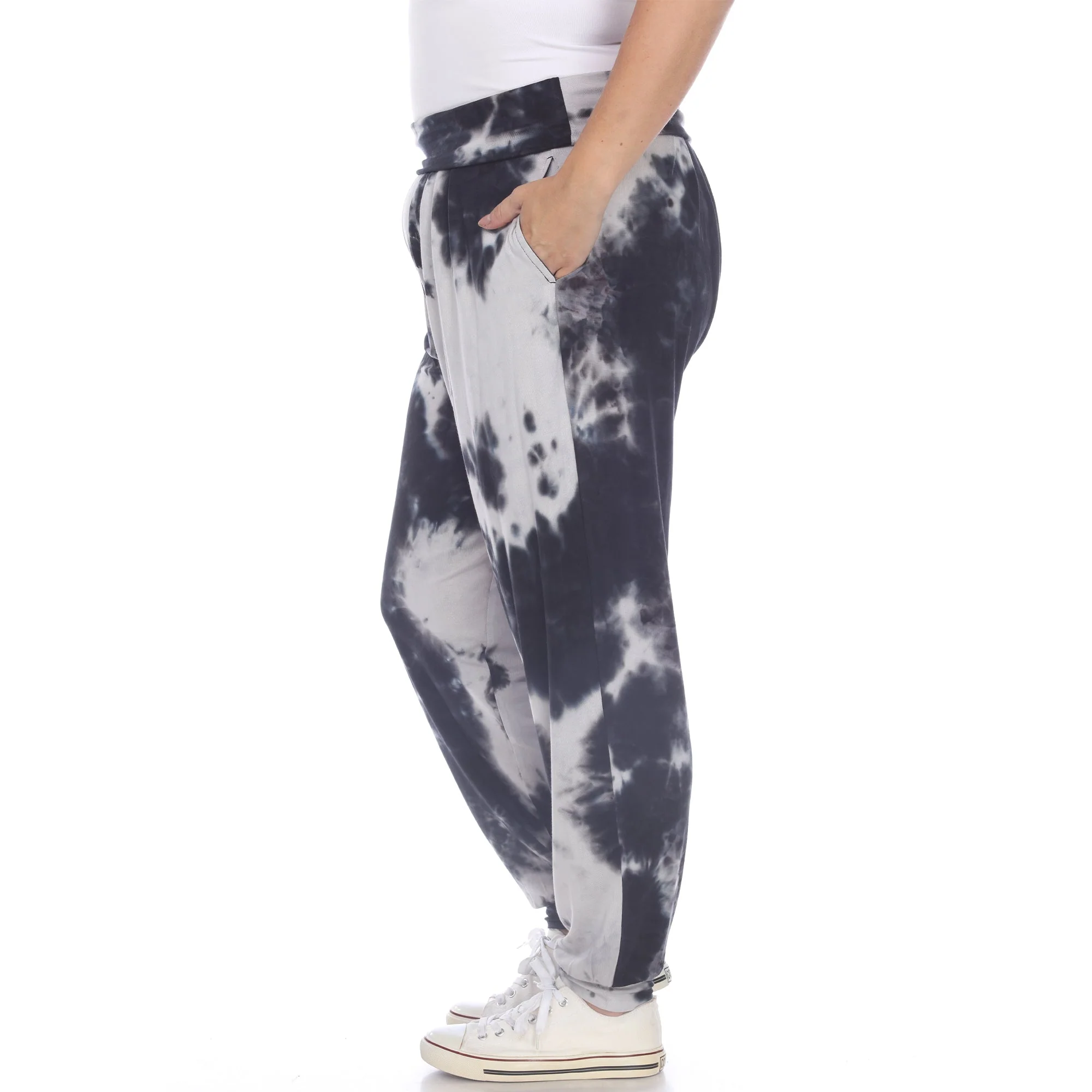 Tie Dye Harem Pants - Plus - Image 3